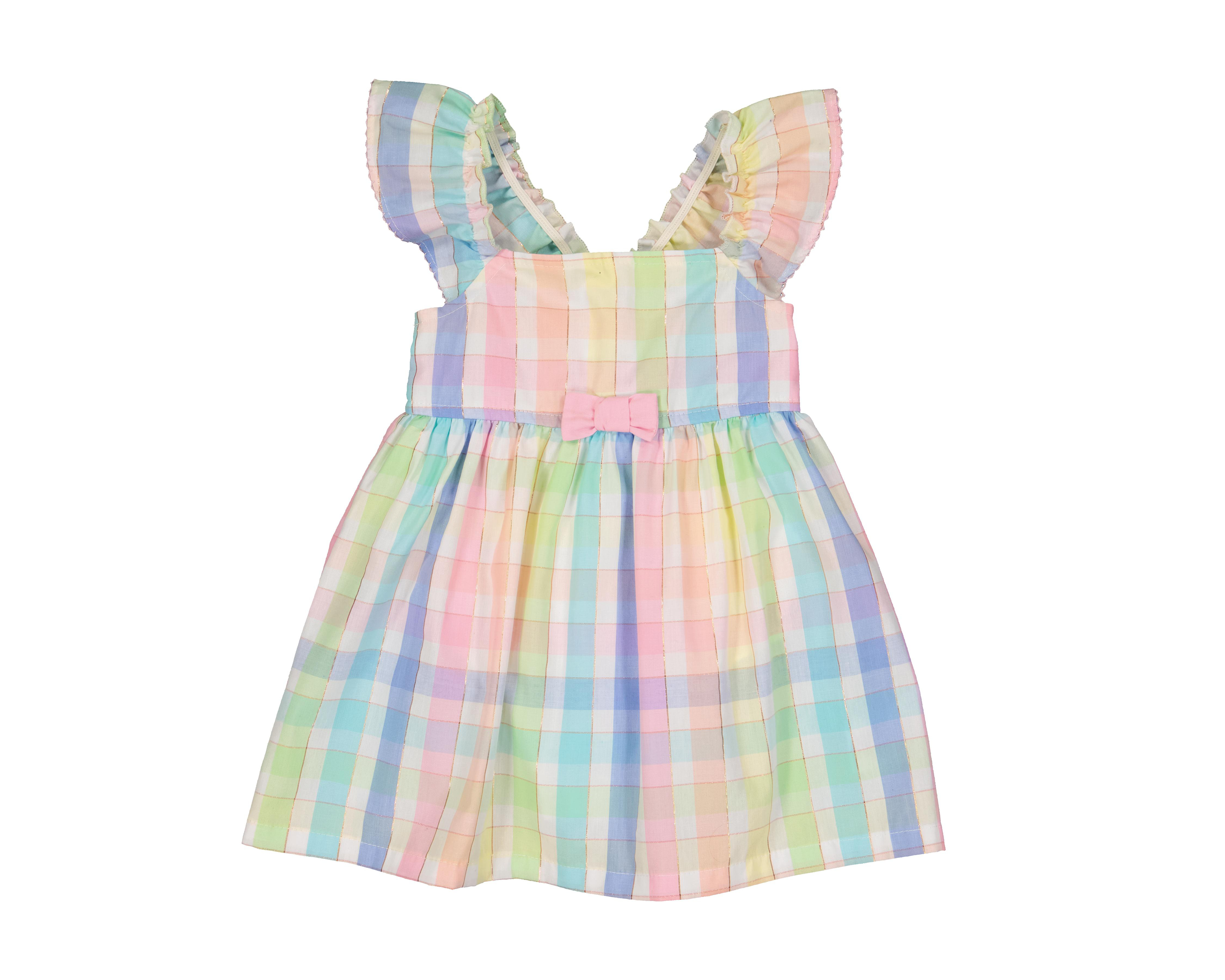 Foto 4 pulgar | Vestido para Bebé Niña Baby Colors con Tiara