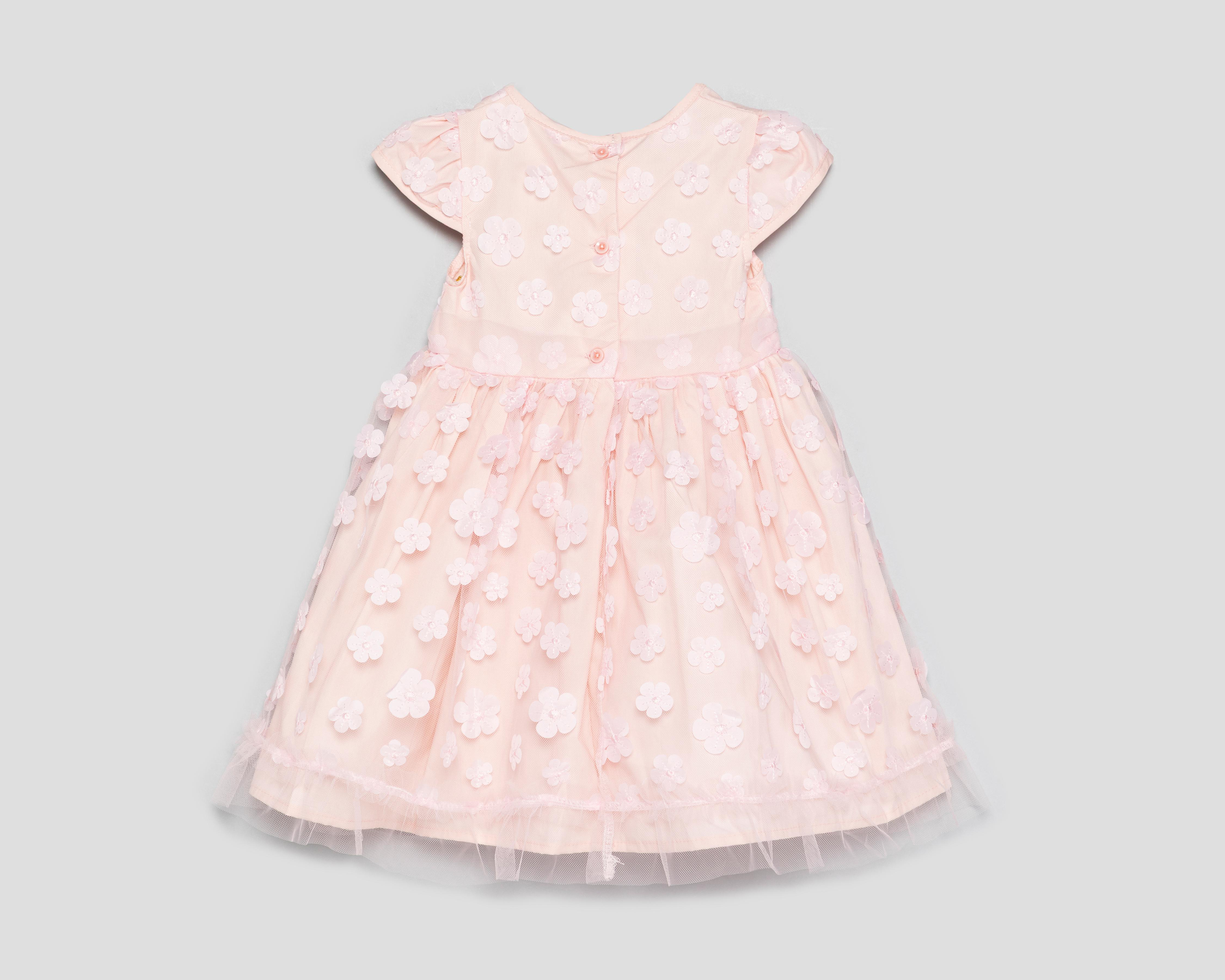 Foto 2 | Vestido para Bebé Niña Baby Colors Rosa