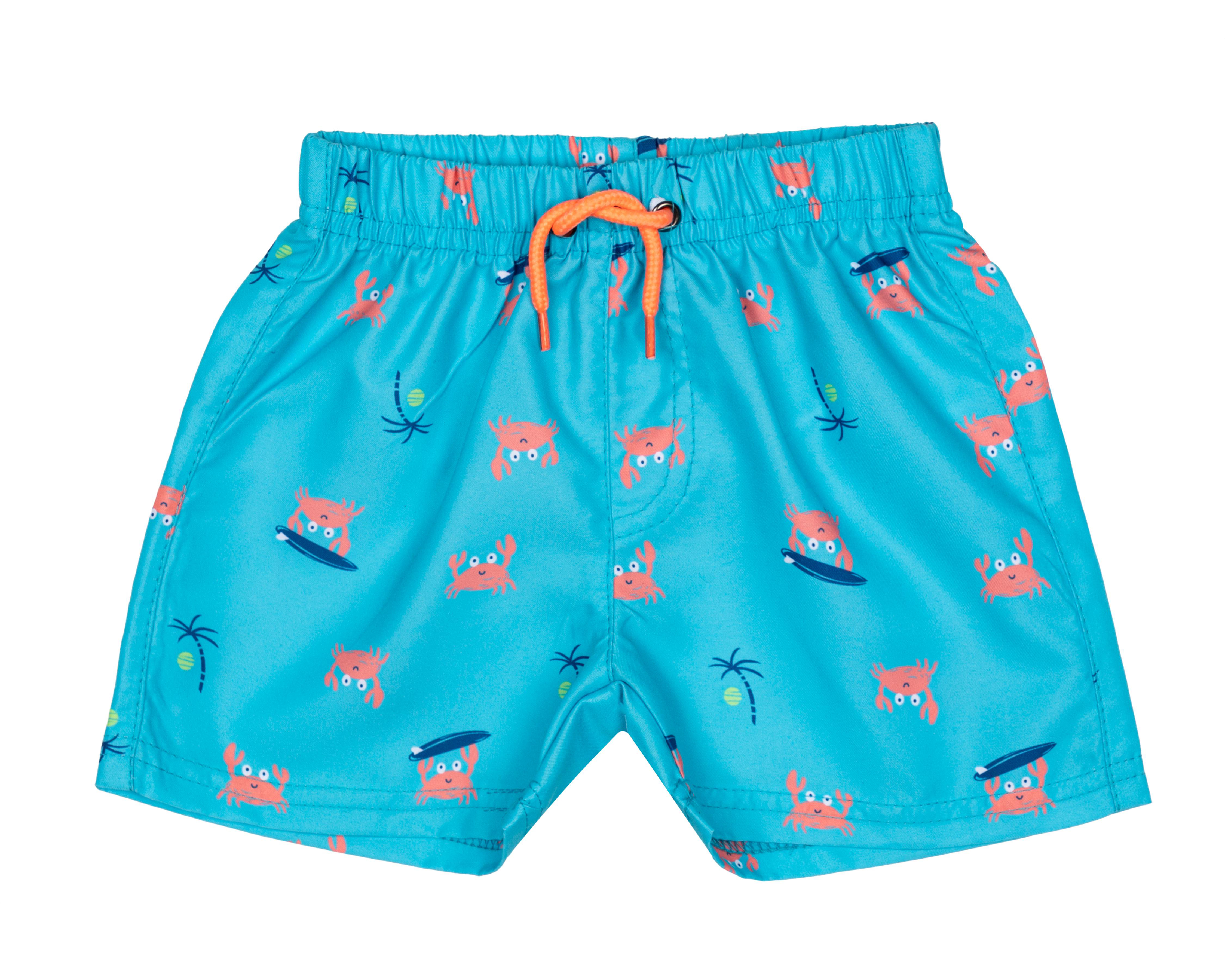 Foto 5 pulgar | Traje de Baño para Bebé Niño Rio Beach Estampado 2 Piezas