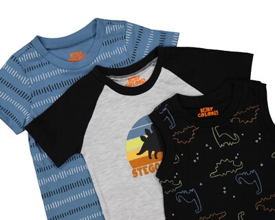 Foto 4 | Jumper para Bebé Niño Baby Colors de Algodón 3 Piezas