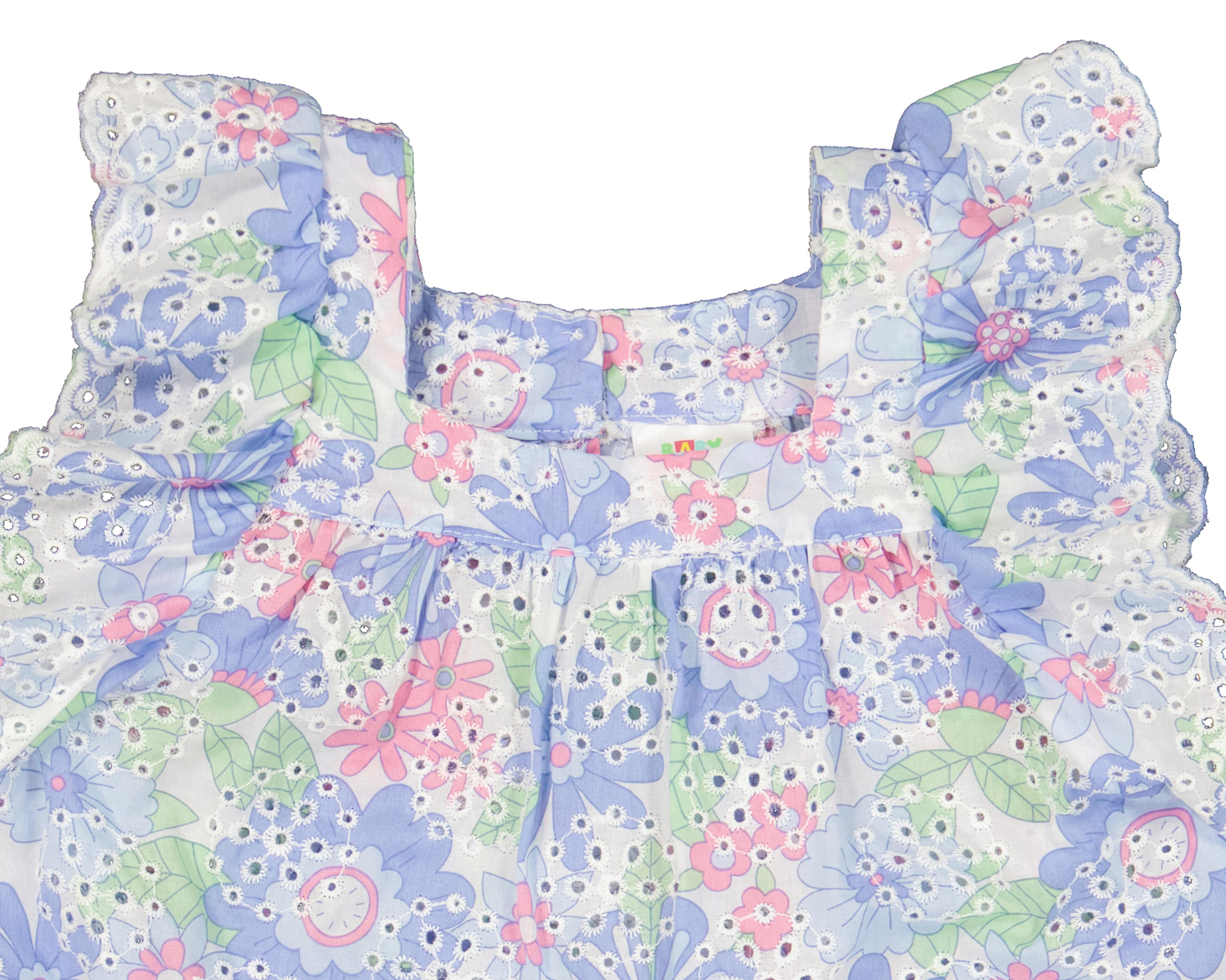 Foto 3 | Conjunto para Bebé Niña Baby Colors de Algodón Estampado 2 Piezas