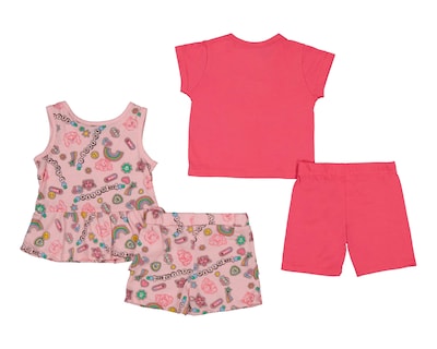 Foto 2 | Conjunto para Bebé Niña Paw Patrol Estampado 4 Piezas