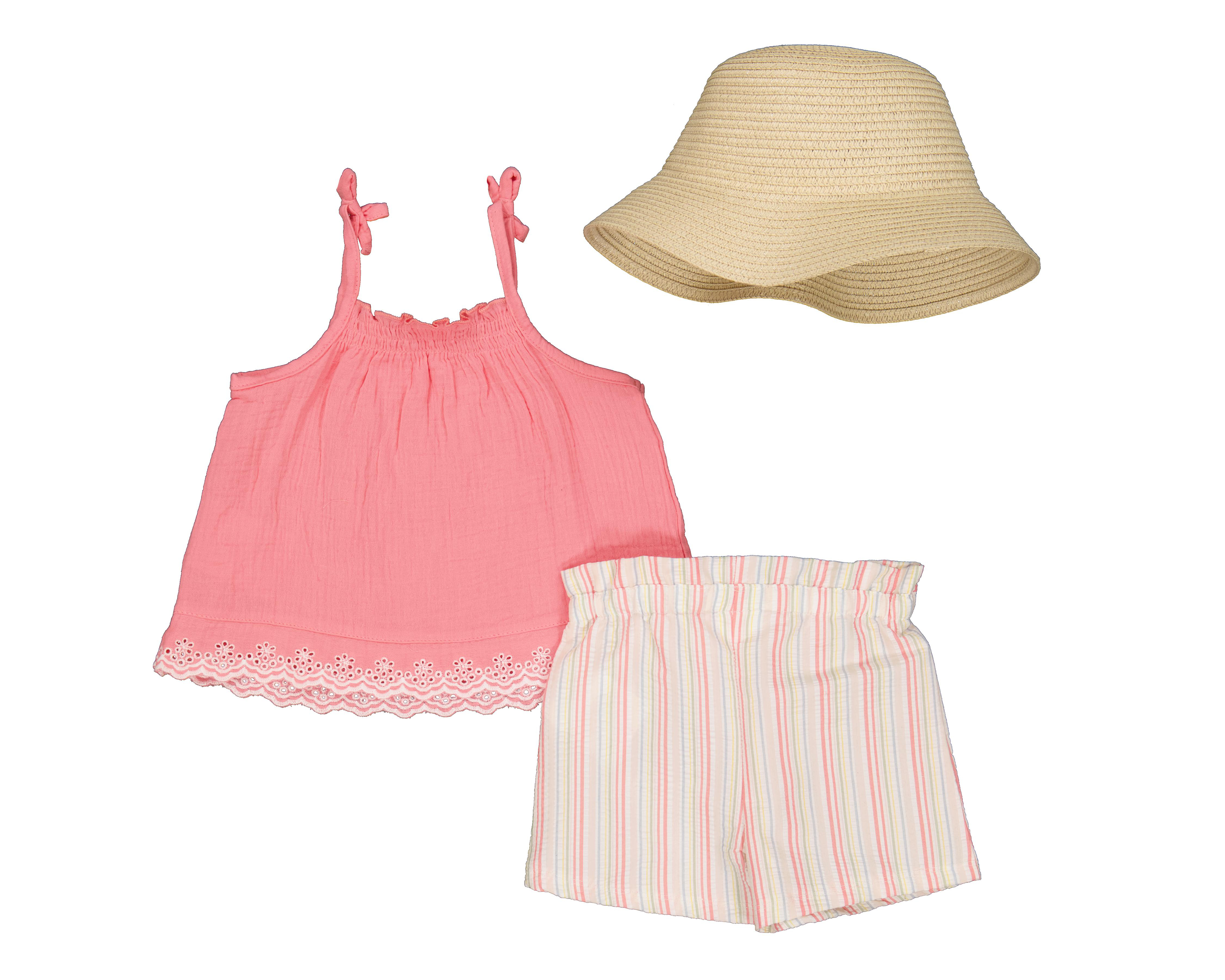 Foto 2 | Conjunto Baby Colors para Niña 3 Piezas