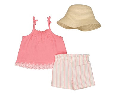 Foto 2 | Conjunto Baby Colors para Niña 3 Piezas