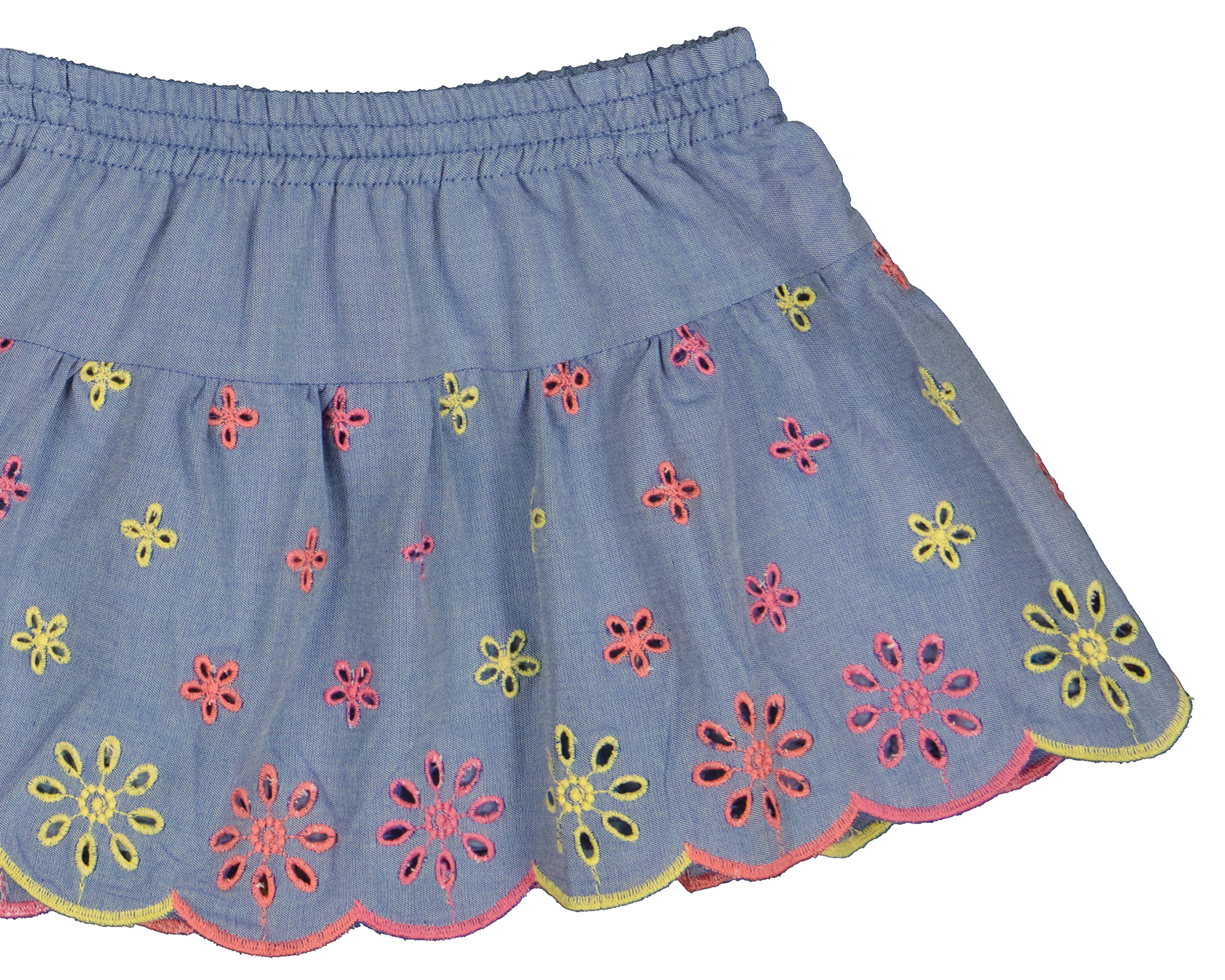 Foto 5 pulgar | Blusa y Falda para Bebé Niña Baby Colors