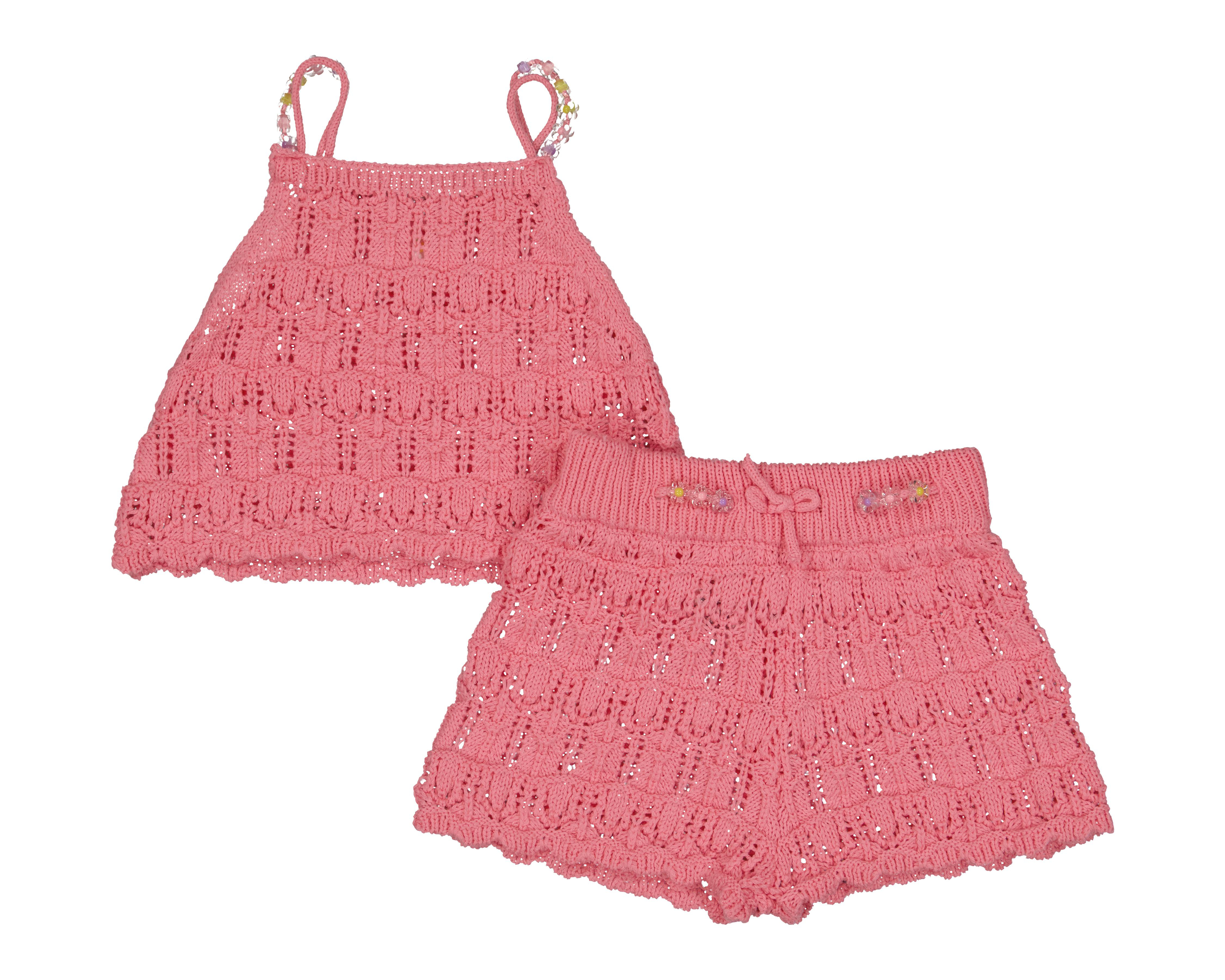 Foto 1 | Conjunto para Bebé Niña Baby Colors Rosa 2 Piezas