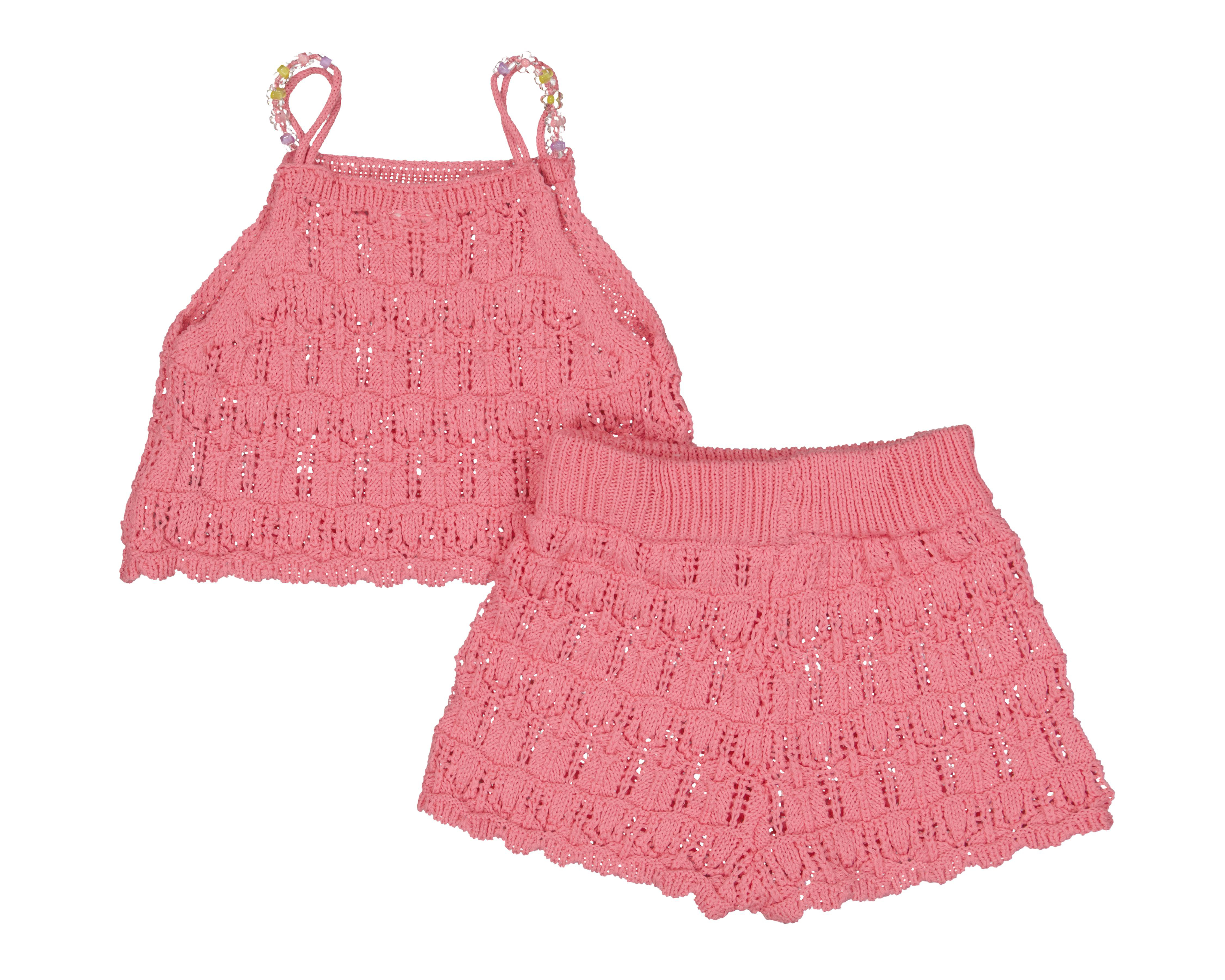 Foto 2 | Conjunto para Bebé Niña Baby Colors Rosa 2 Piezas