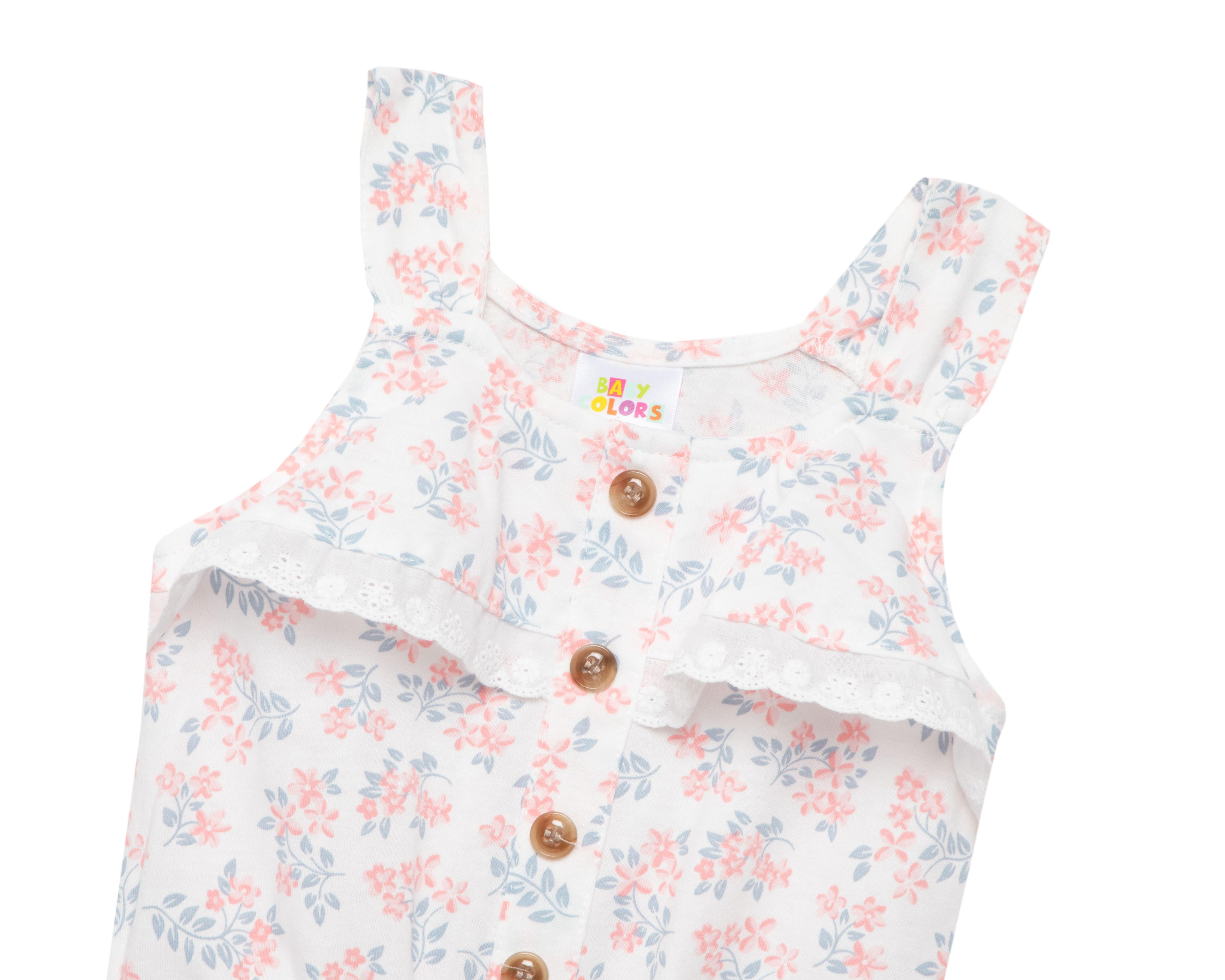 Foto 4 | Conjunto para Bebé Niña Baby Colors 4 Piezas