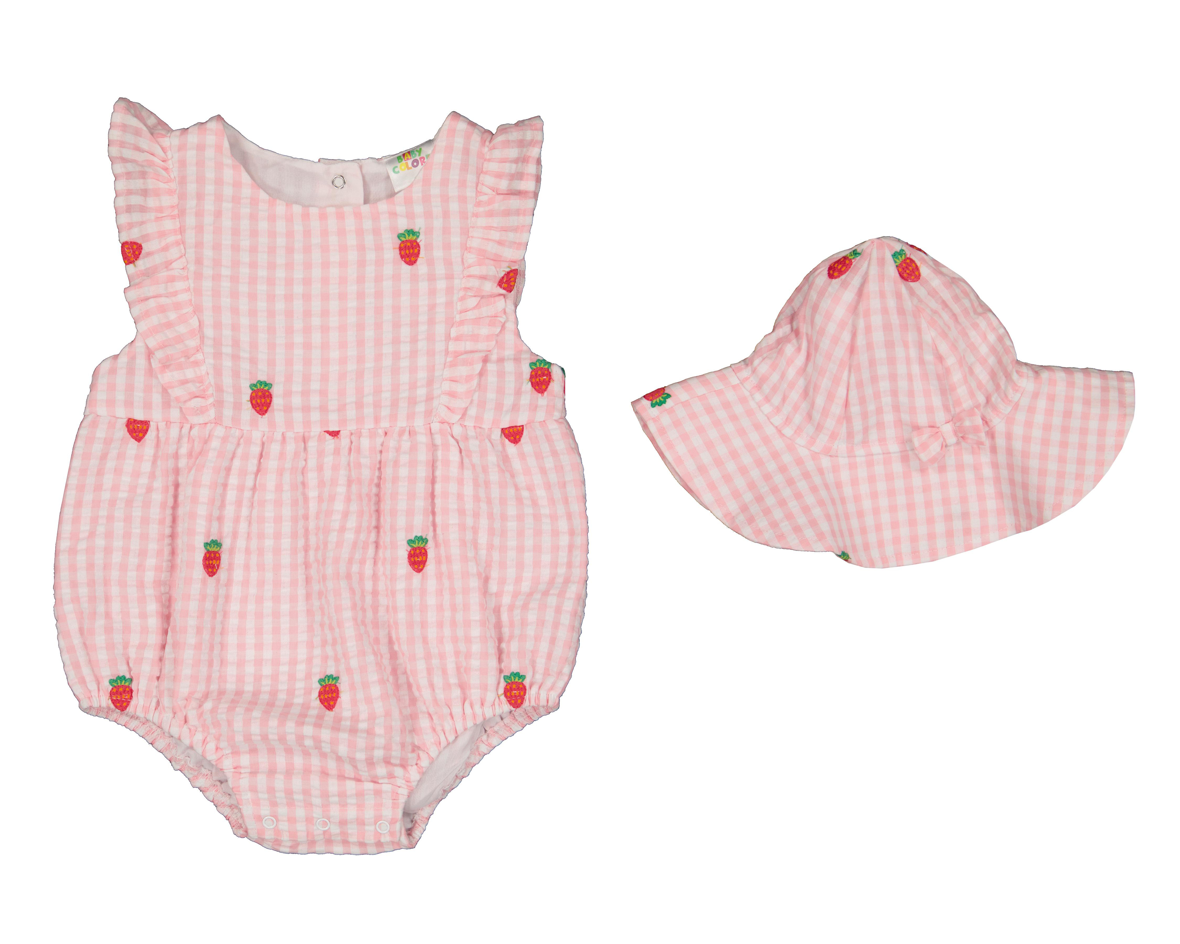 Foto 1 | Pañalero para Bebé Niña Baby Colors con Gorro