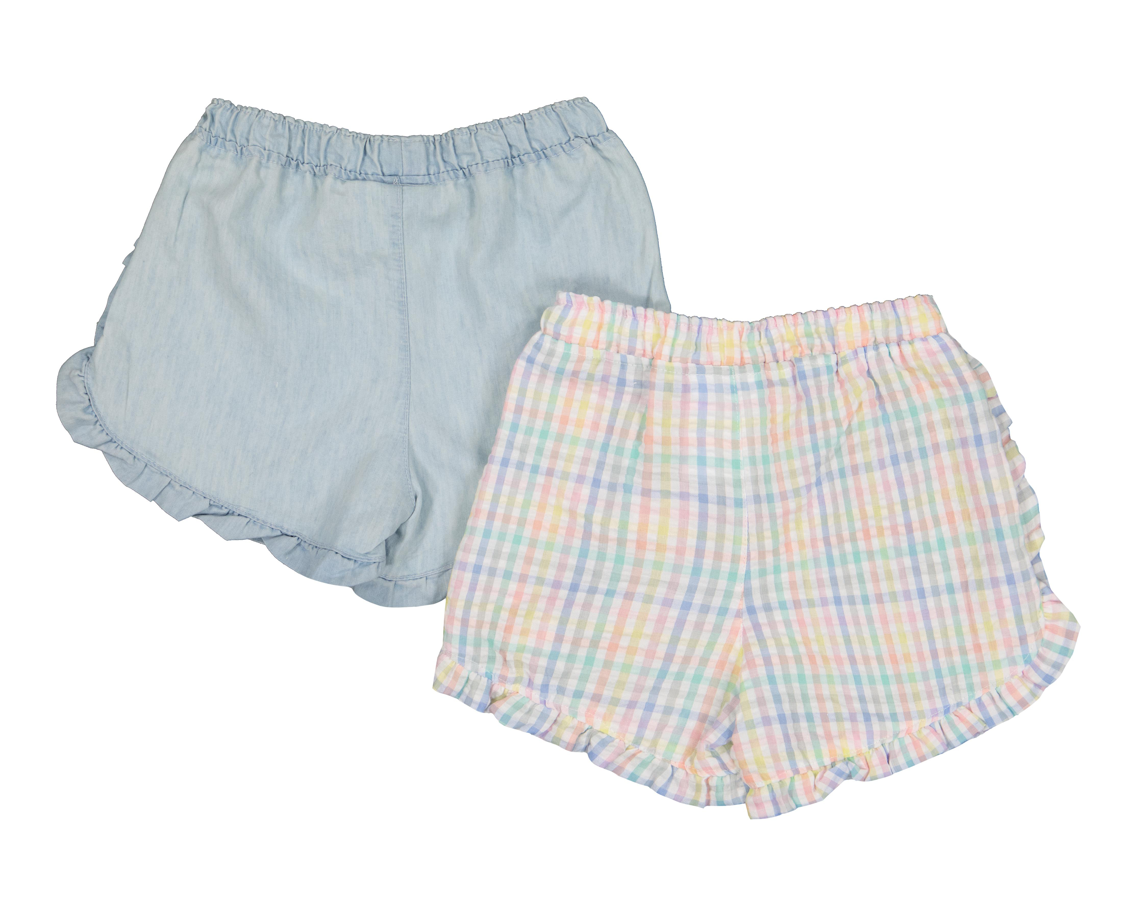 Foto 2 | Short Baby Colors para Niña 2 Piezas