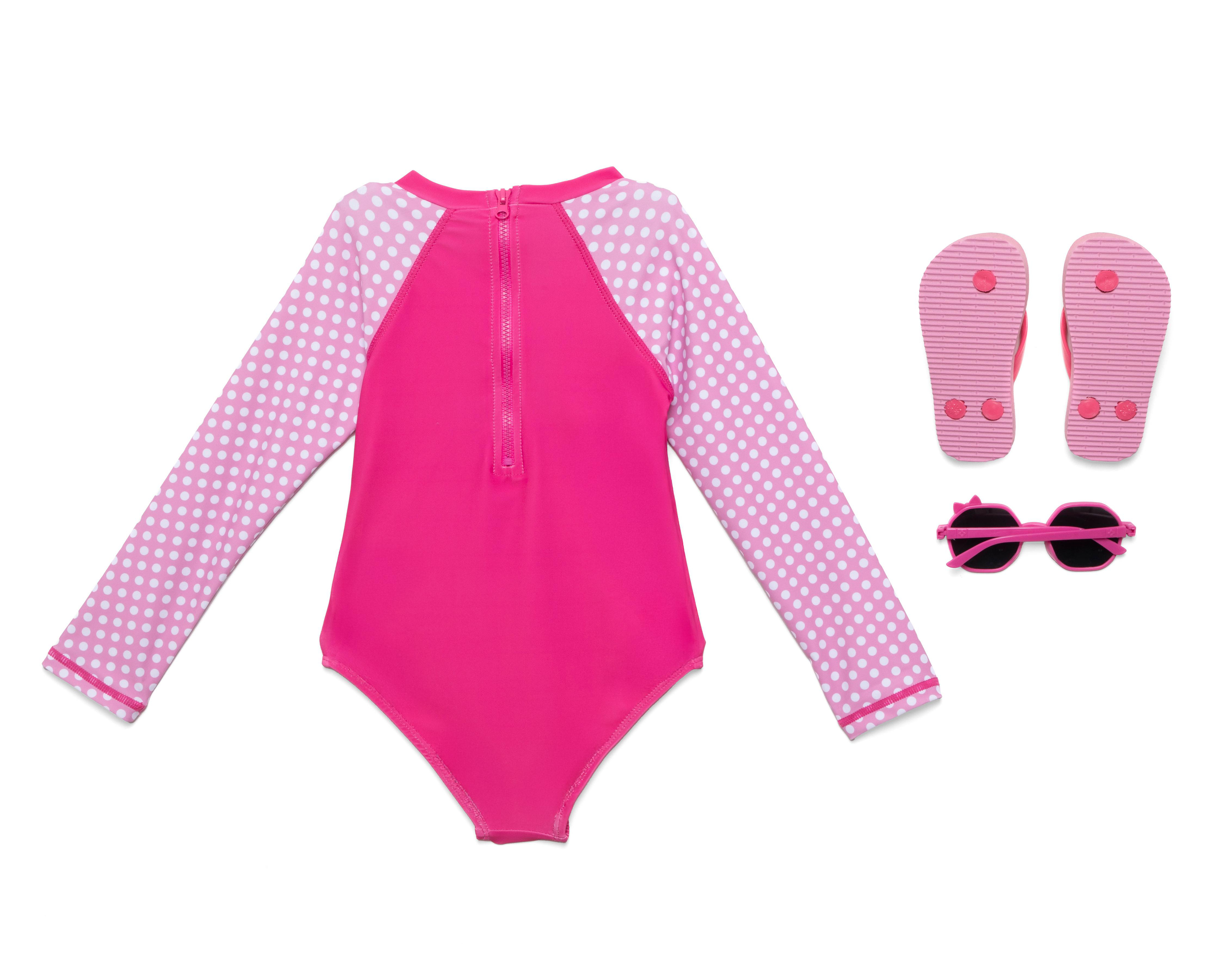 Foto 3 pulgar | Traje de Baño Paw Patrol Estampado para Niña 3 Piezas