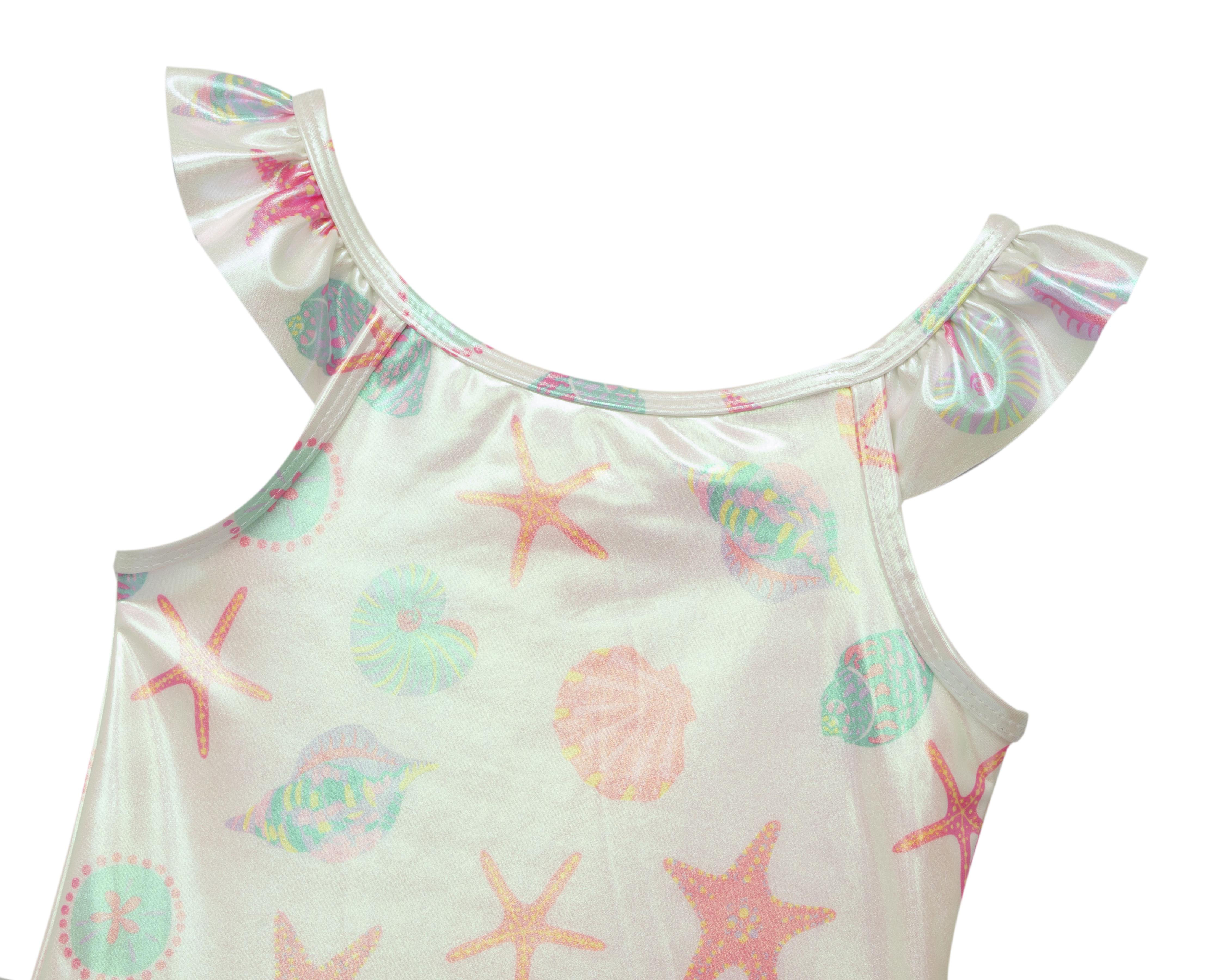 Foto 4 pulgar | Traje de Baño para Bebé Niña Rio Beach con Sandalias