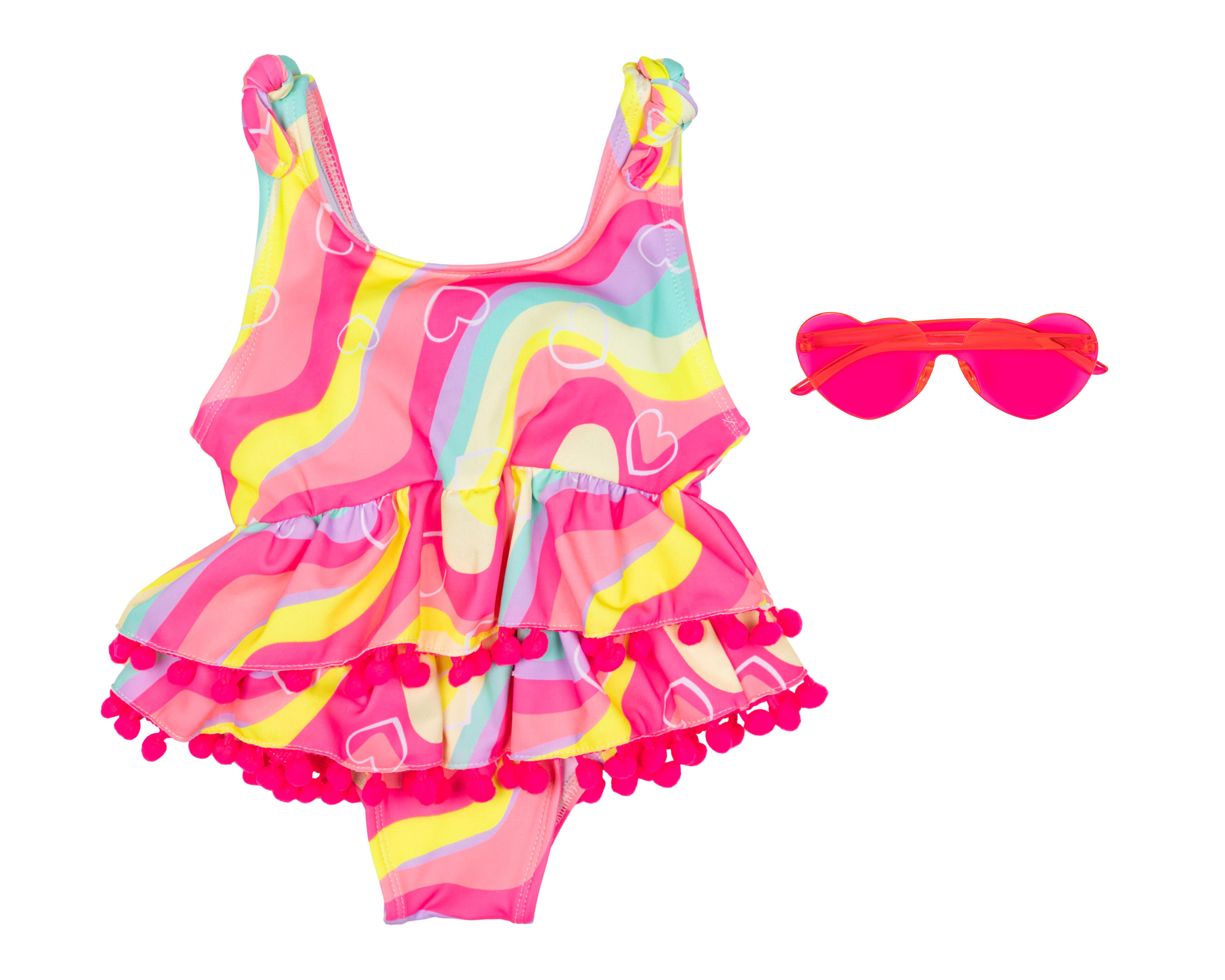Foto 2 pulgar | Traje de Baño para Bebé Niña Rio Beach con Lentes