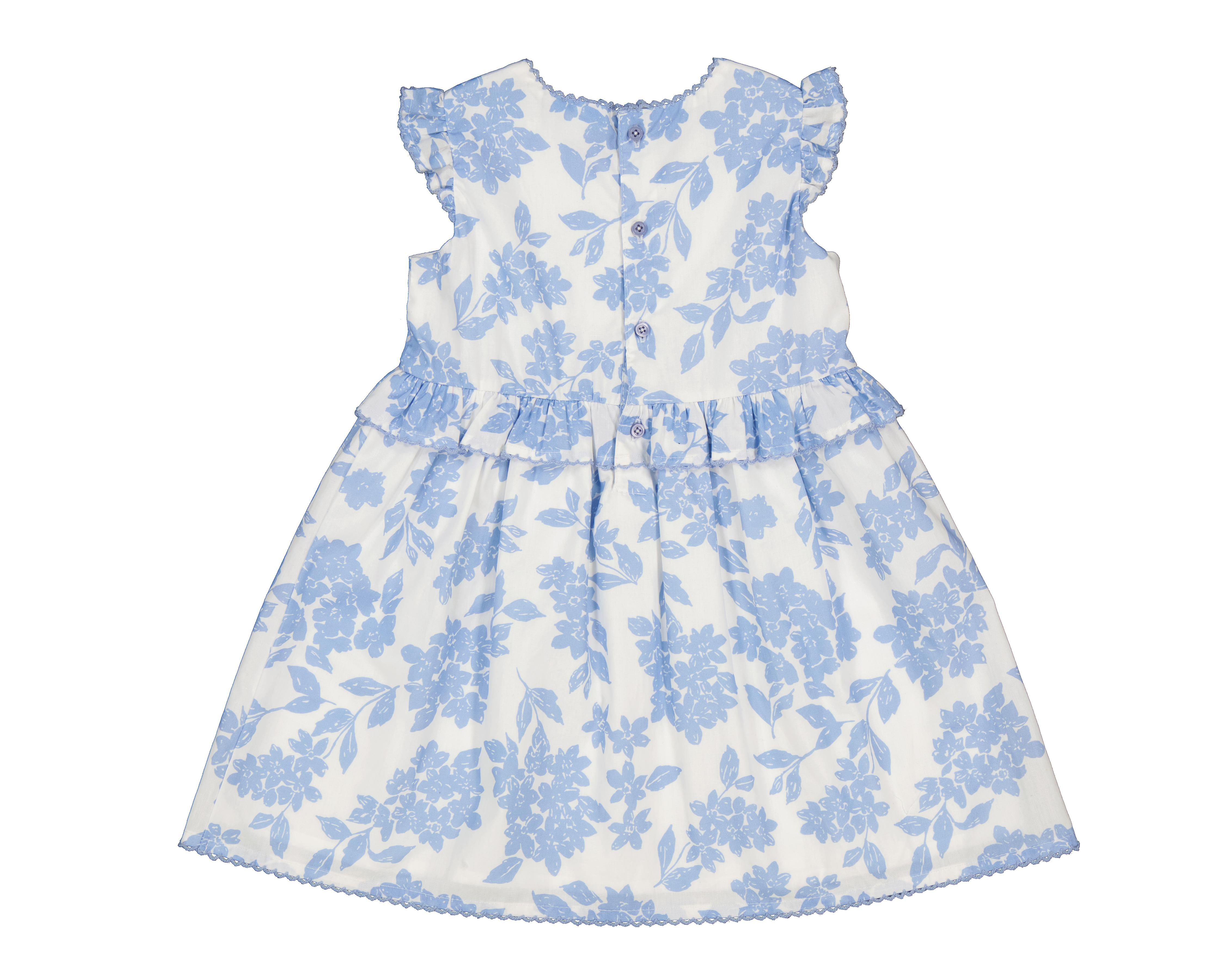 Foto 2 | Vestido para Bebé Niña Baby Colors de Algodón Floral