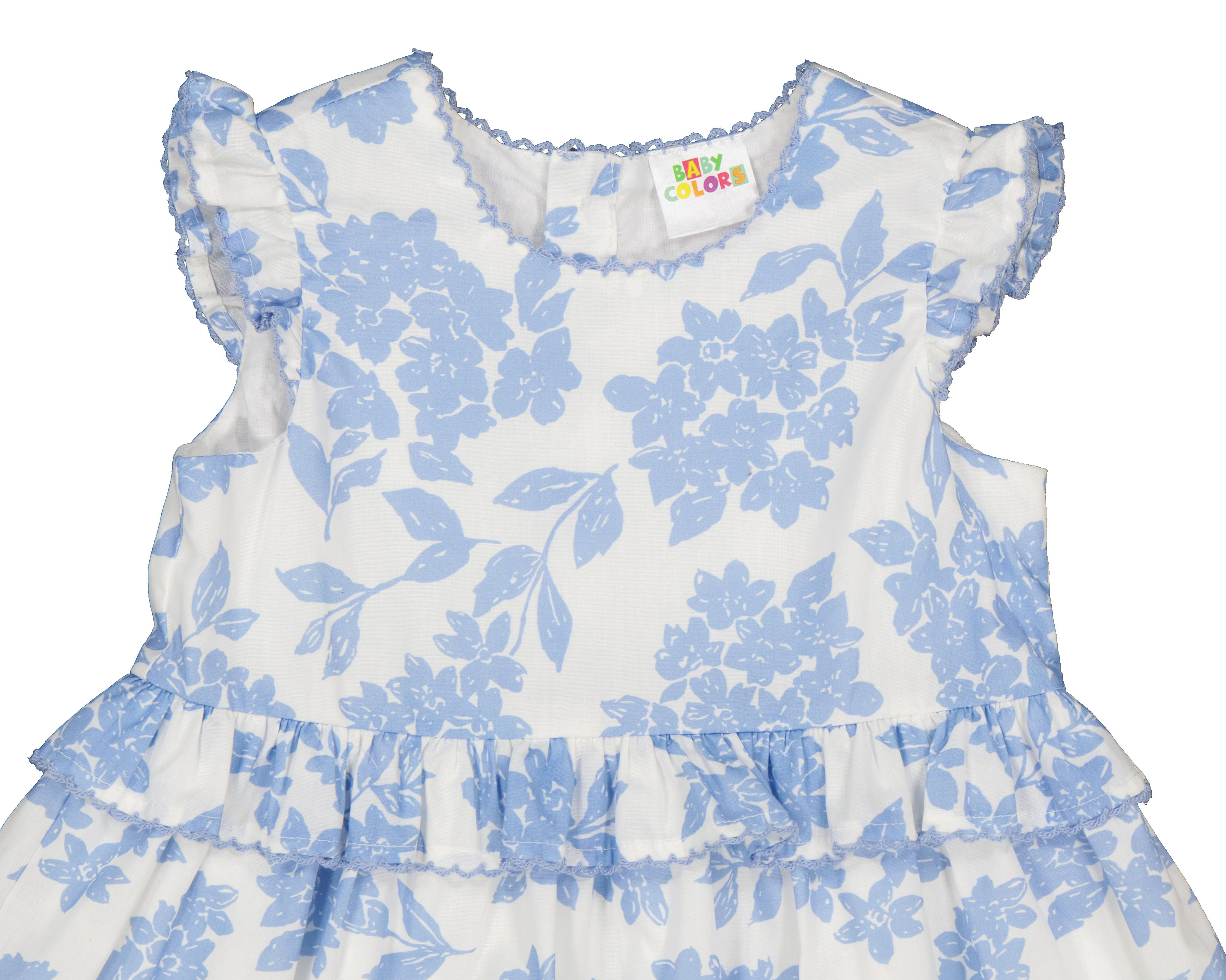 Foto 4 pulgar | Vestido para Bebé Niña Baby Colors de Algodón Floral
