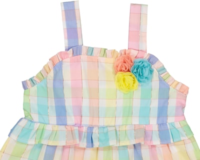 Foto 3 | Vestido para Bebé Niña Baby Colors Multicolor