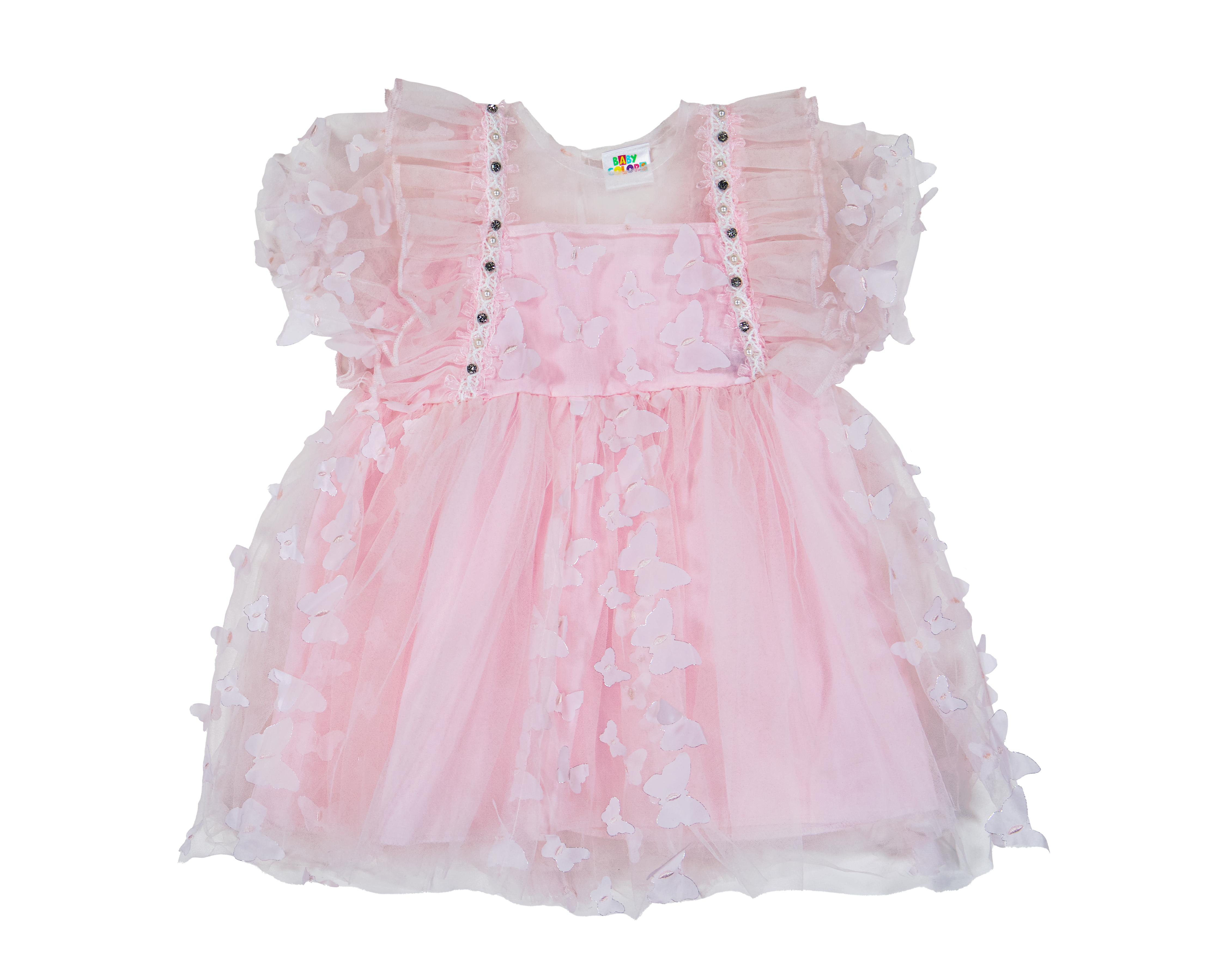 Vestido para Bebé Niña Baby Colors Rosa