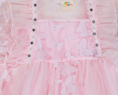Foto 3 | Vestido para Bebé Niña Baby Colors Rosa