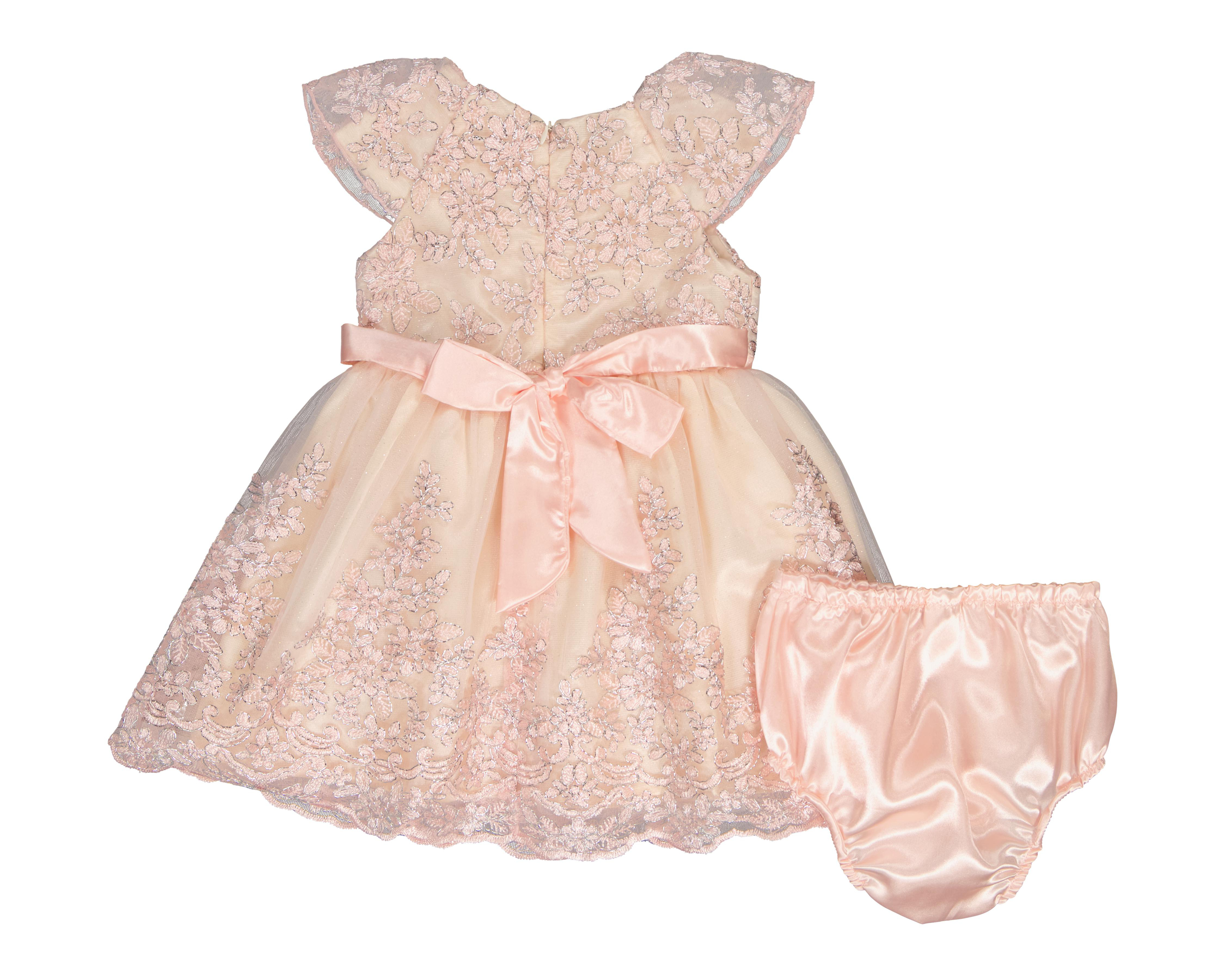 Foto 3 pulgar | Vestido para Bebé Niña Baby Colors Rosa