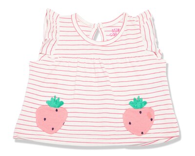 Foto 3 | Conjunto de Algodón para Bebé Niña Baby Colors 3 Piezas