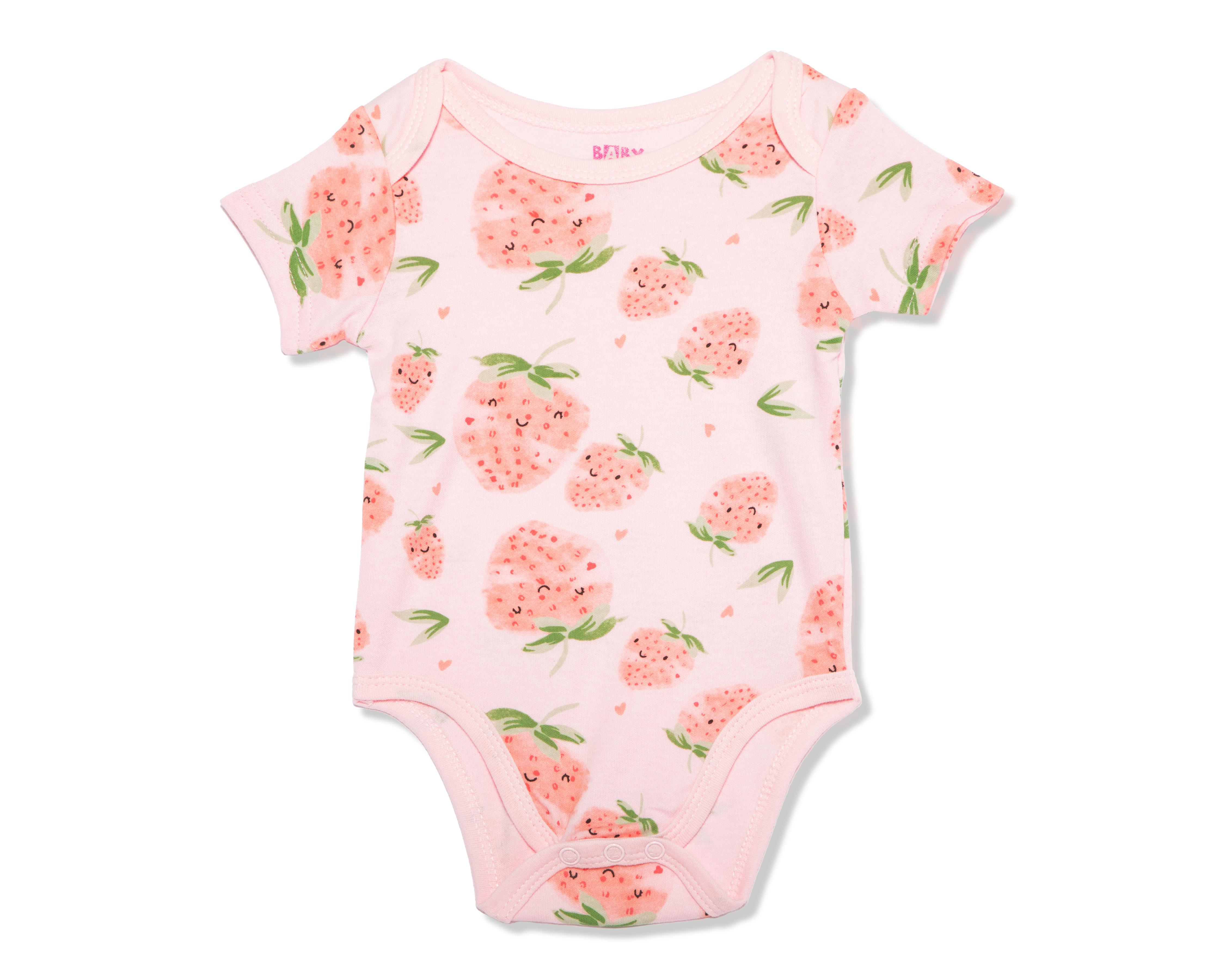 Foto 4 | Conjunto de Algodón para Bebé Niña Baby Colors 3 Piezas