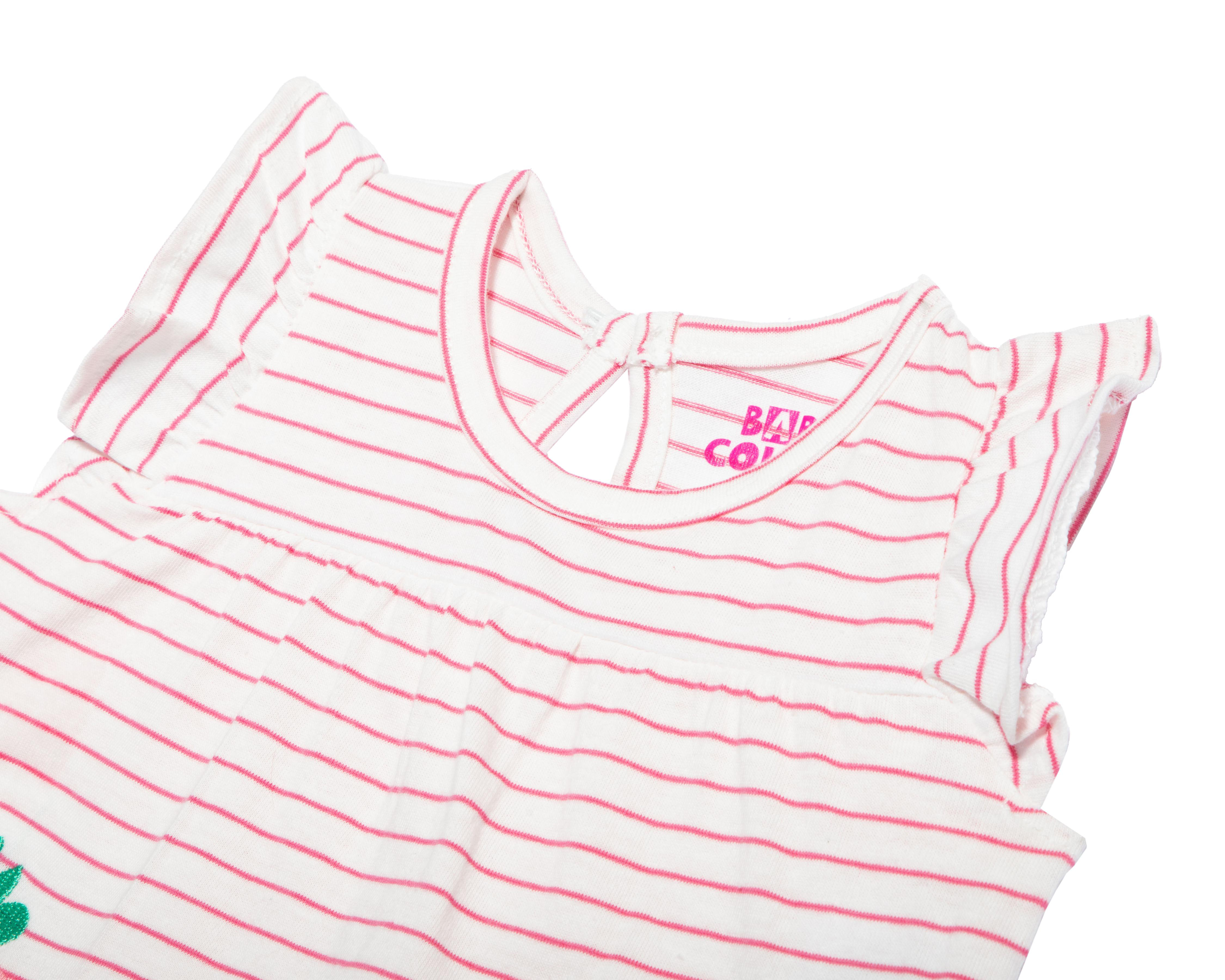 Foto 6 | Conjunto de Algodón para Bebé Niña Baby Colors 3 Piezas