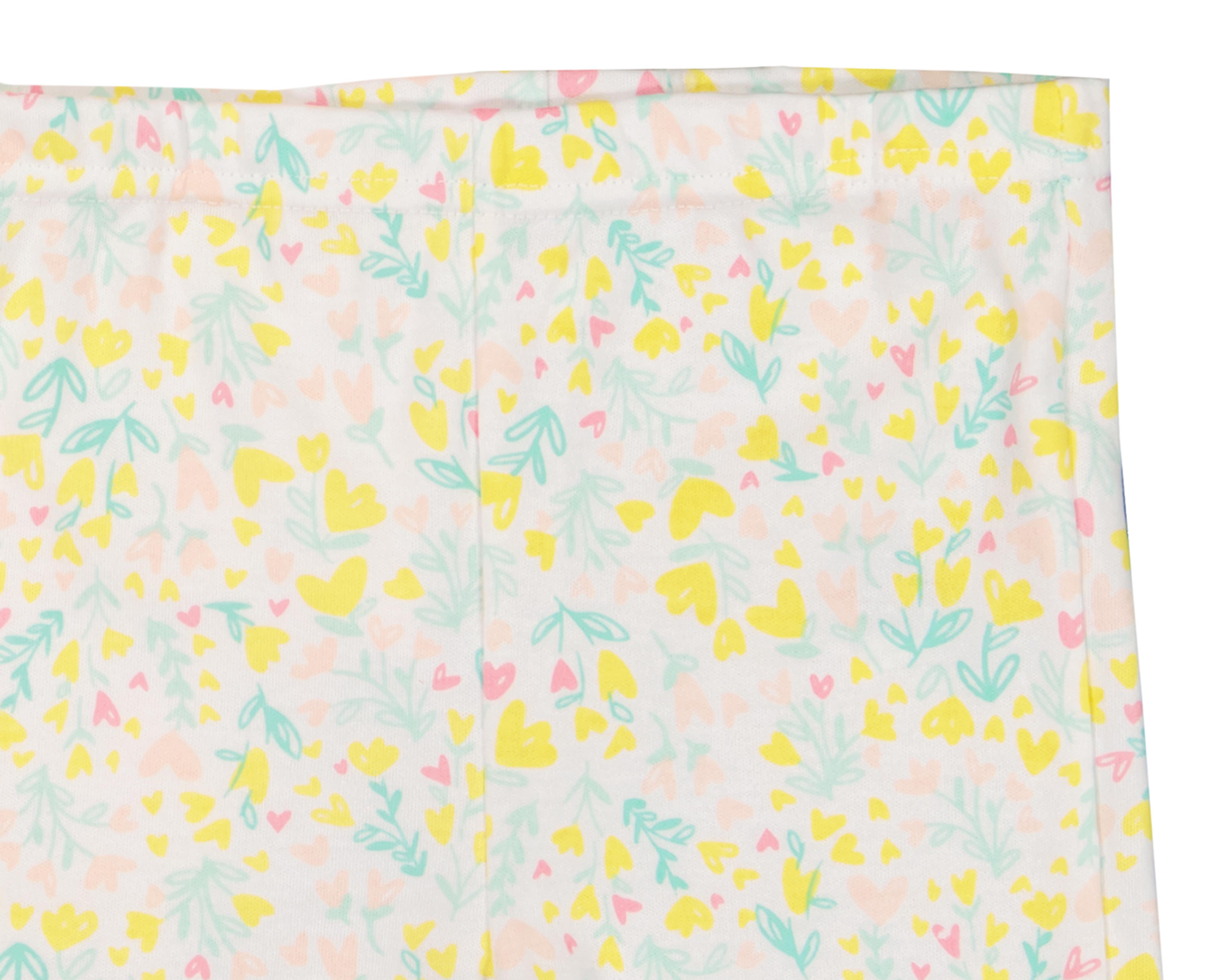 Foto 5 | Set de Pañaleros y Short para Bebé Niña Baby Colors con Gorro 4 Piezas