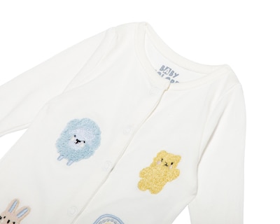 Foto 4 | Mameluco para Bebé Niña Baby Colors Estampado 3 Piezas