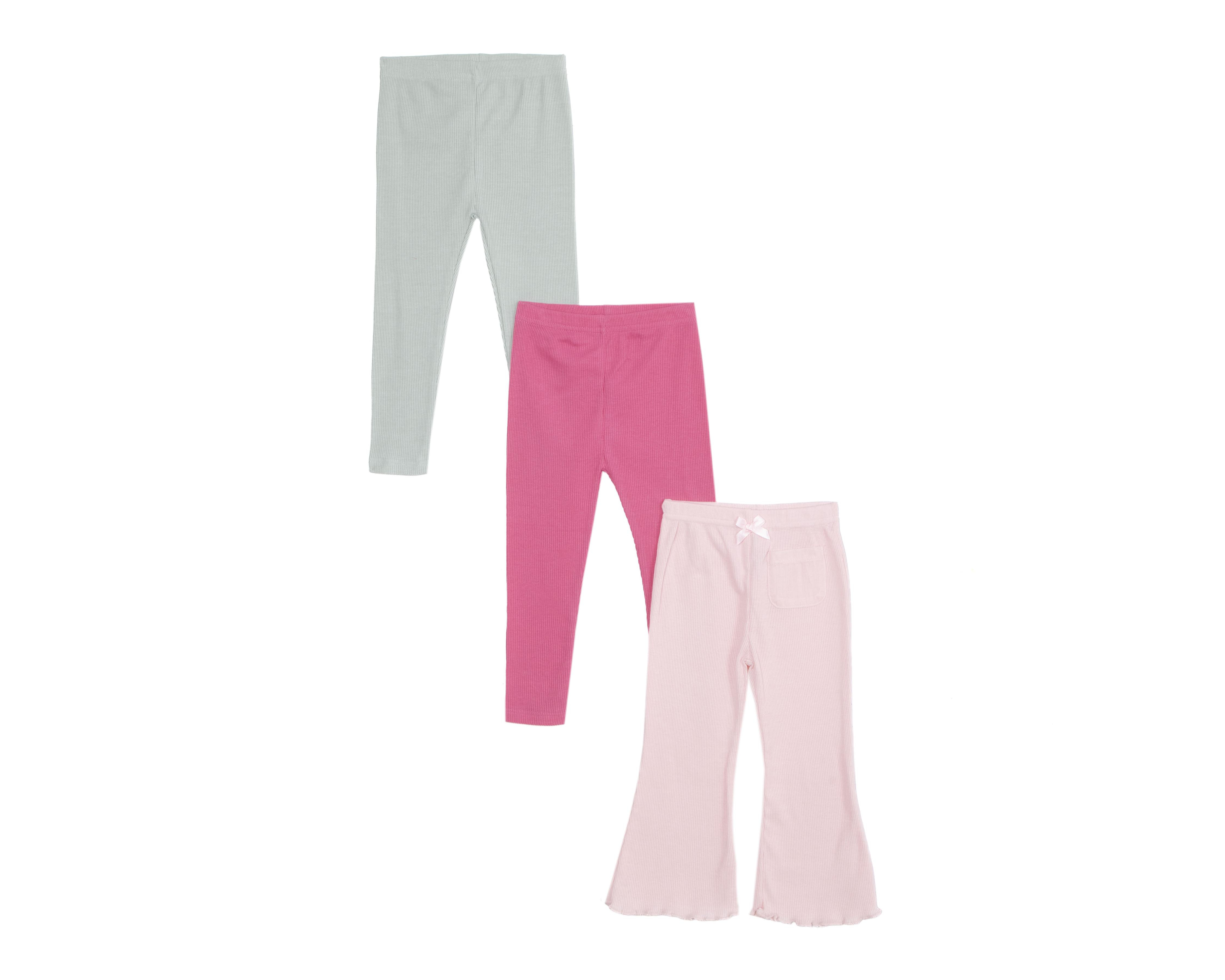 Foto 1 | Pantalón para Bebé Niña Baby Colors 3 Piezas