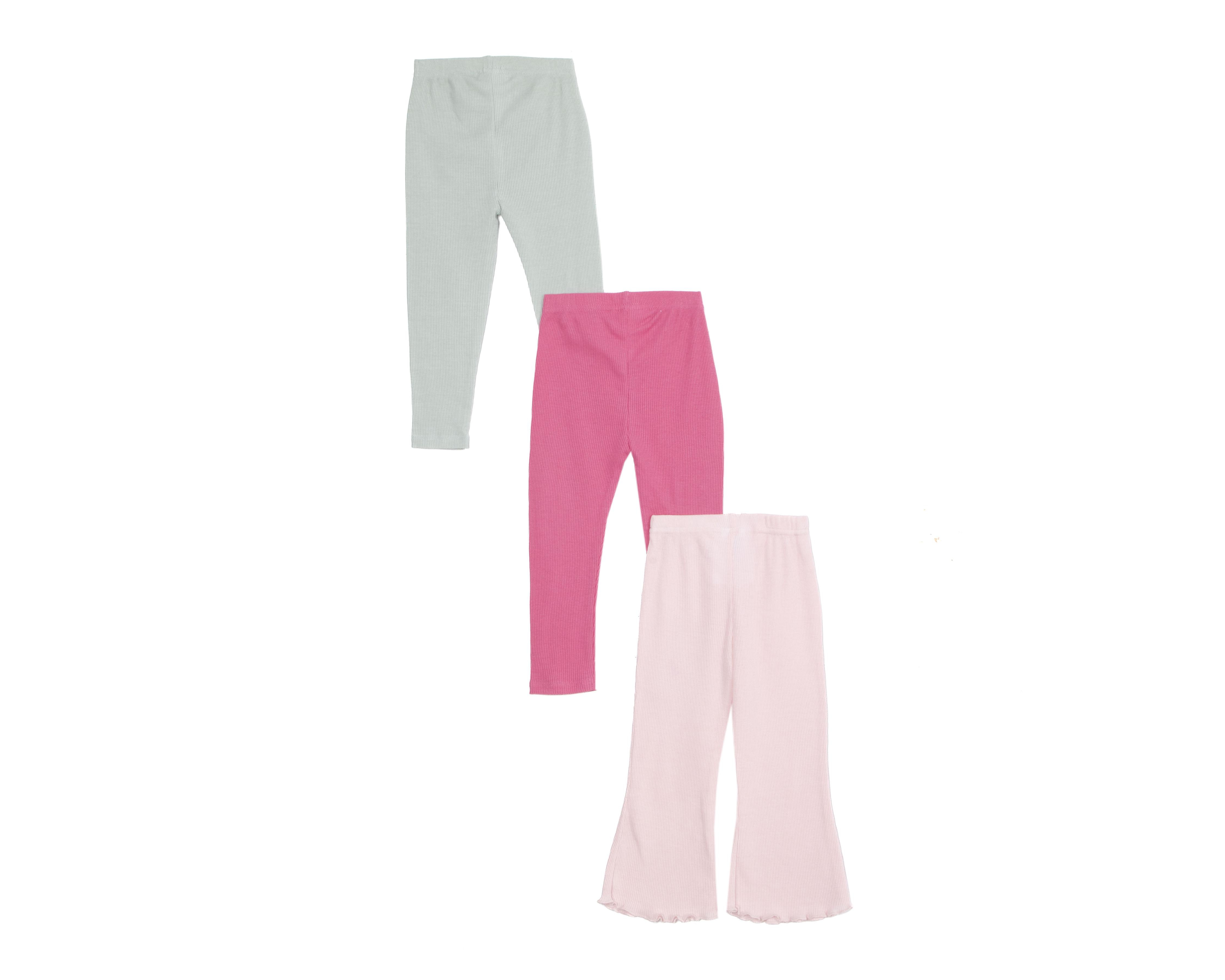 Foto 2 | Pantalón para Bebé Niña Baby Colors 3 Piezas