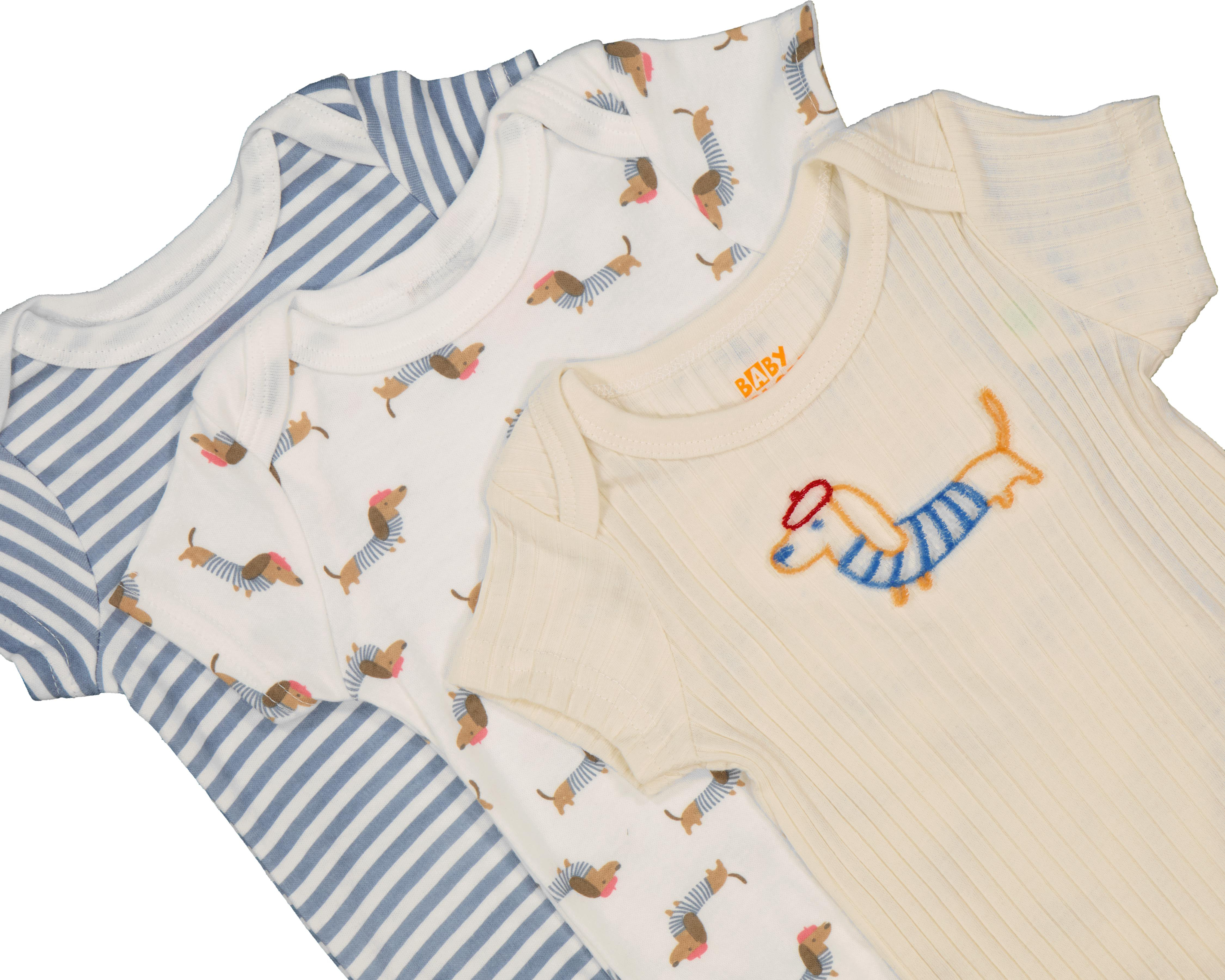 Foto 5 pulgar | Pañalero para Bebé Niño Baby Colors Estampado 3 Piezas