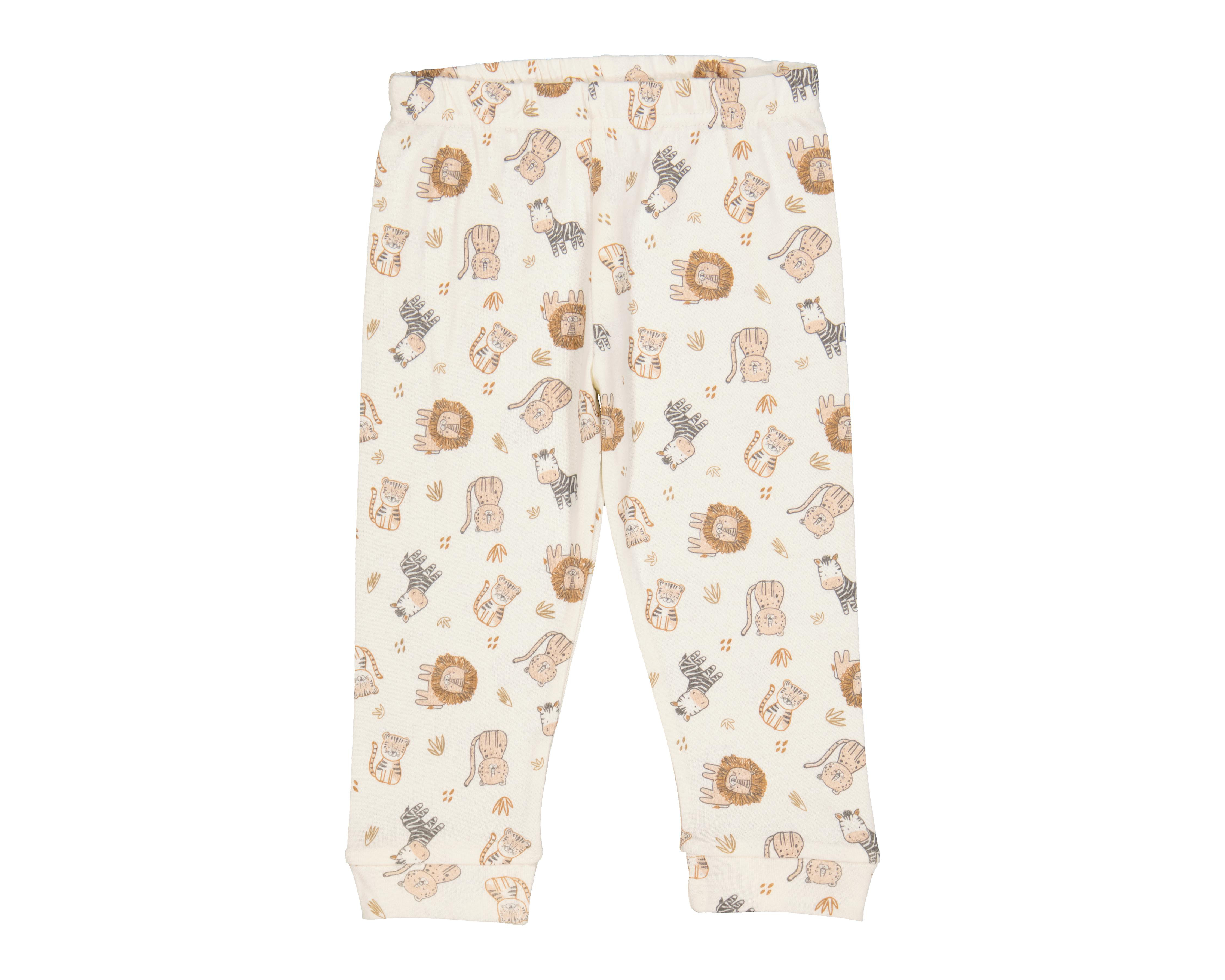 Foto 5 pulgar | Pijama para Bebé Baby Colors de Algodón 4 Piezas