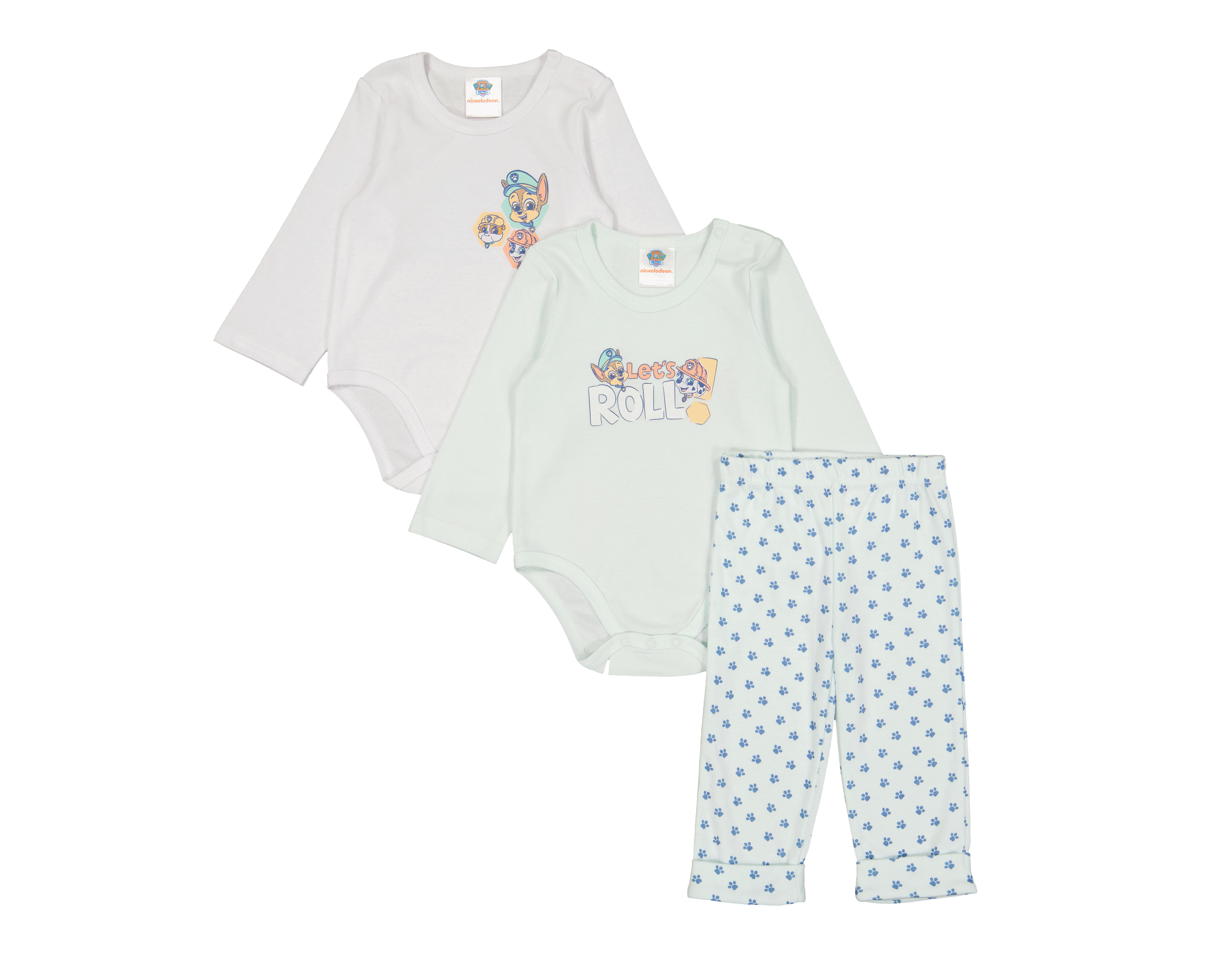 Foto 1 | Conjunto para Bebé Paw Patrol 3 Piezas