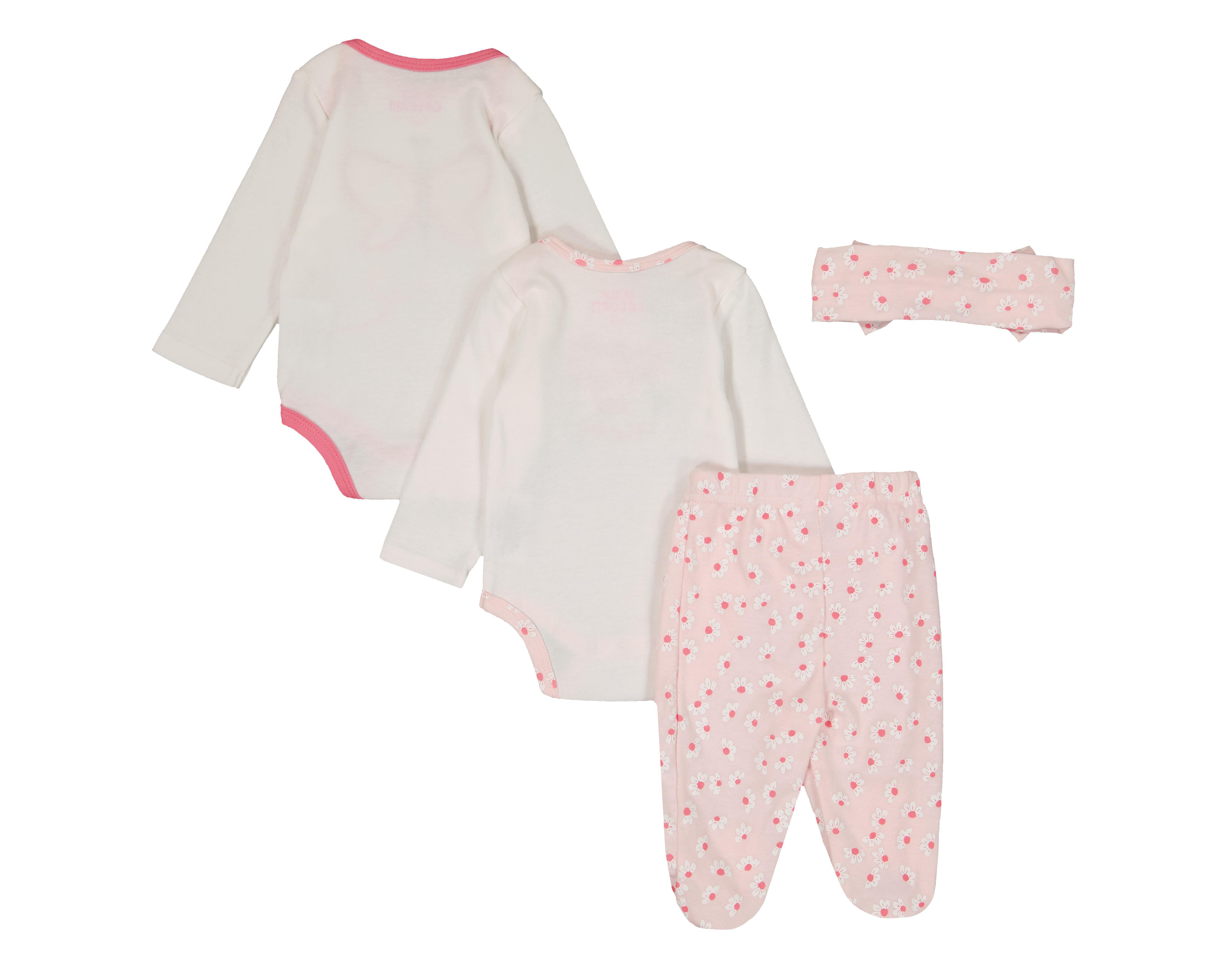 Foto 2 | Conjunto para Bebé Niña Baby Colors 4 Piezas