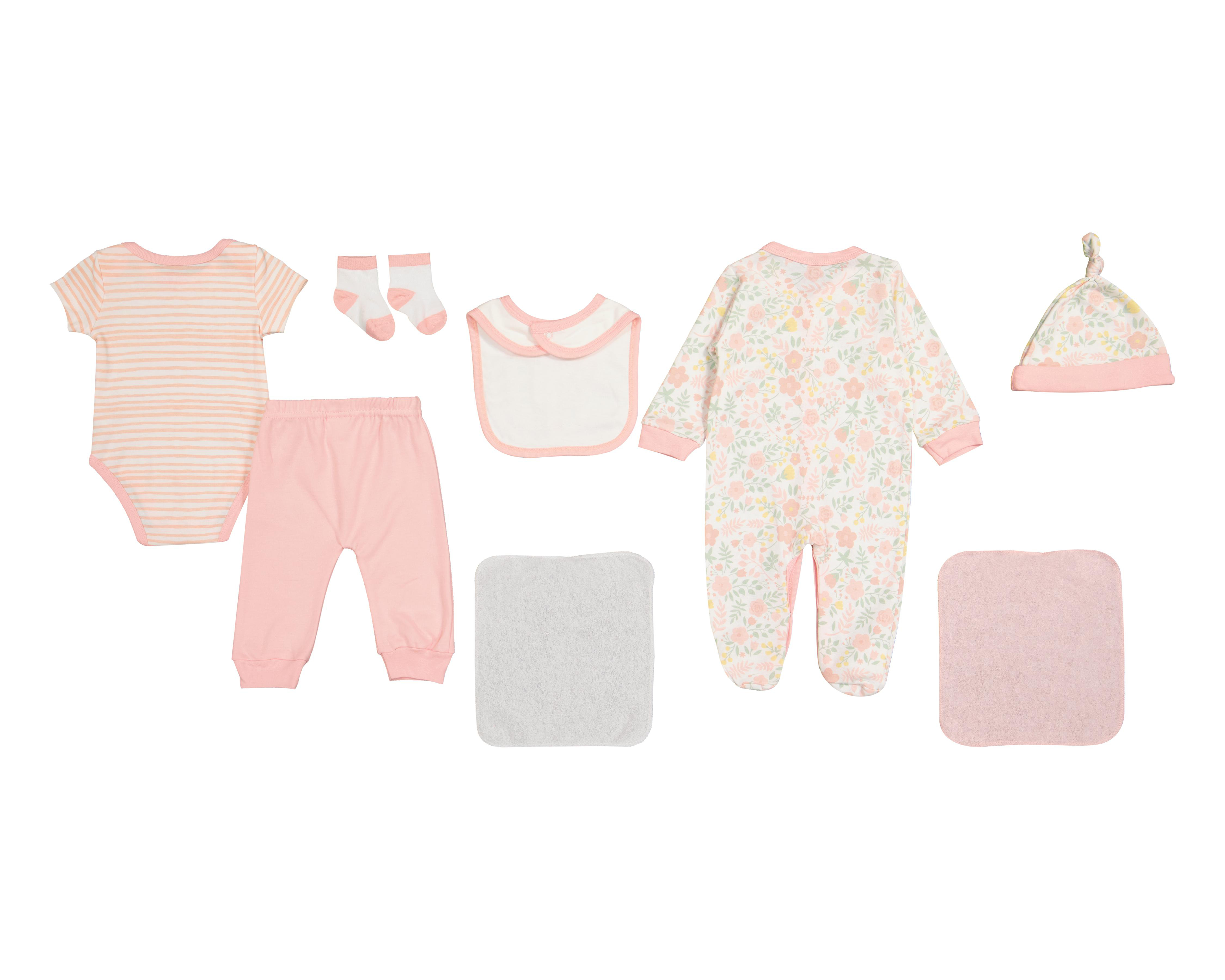 Foto 2 | Conjunto para Bebé Niña Baby Colors 8 Piezas