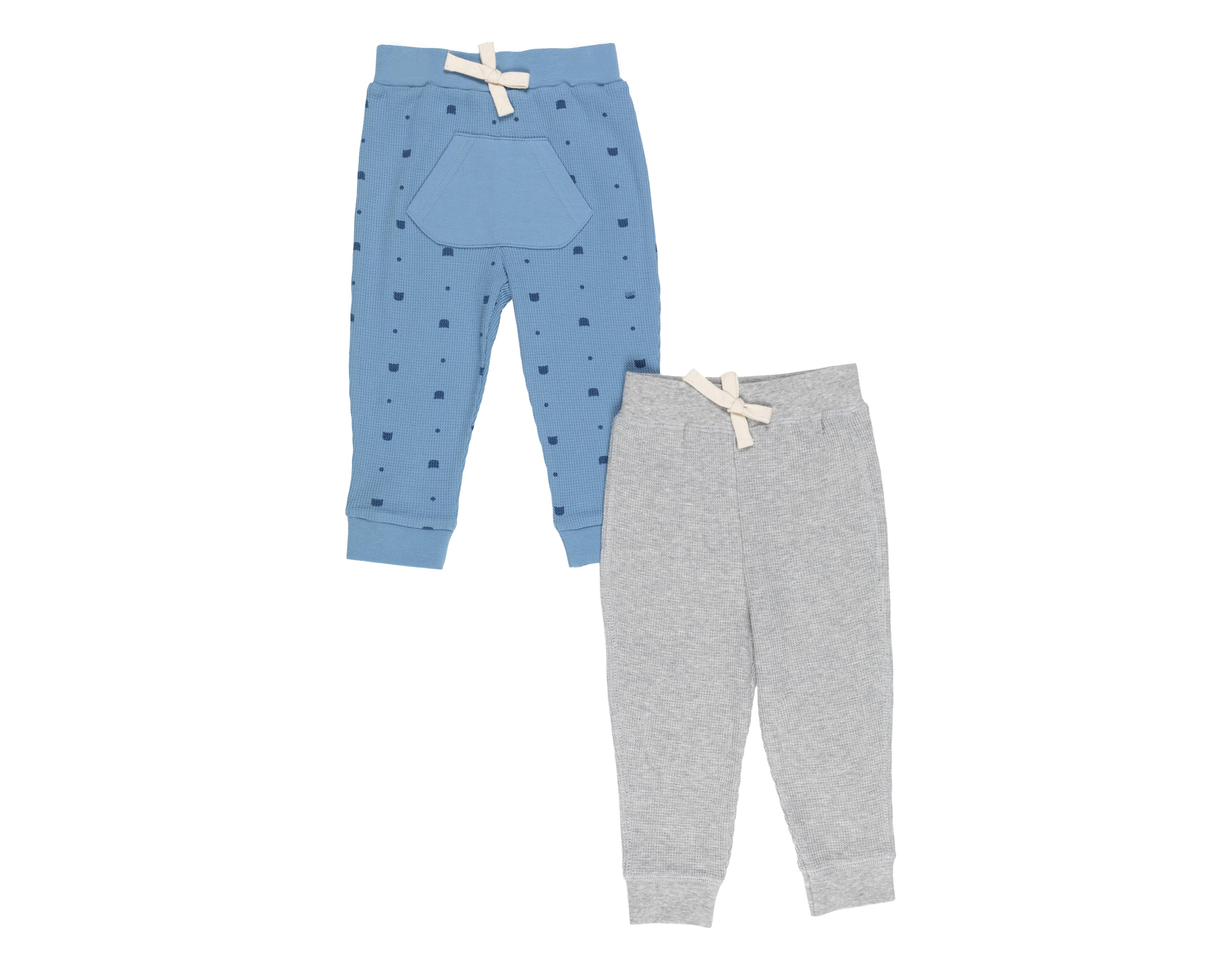 Foto 1 | Pantalón para Bebé Niño Baby Colors de Algodón 2 Piezas