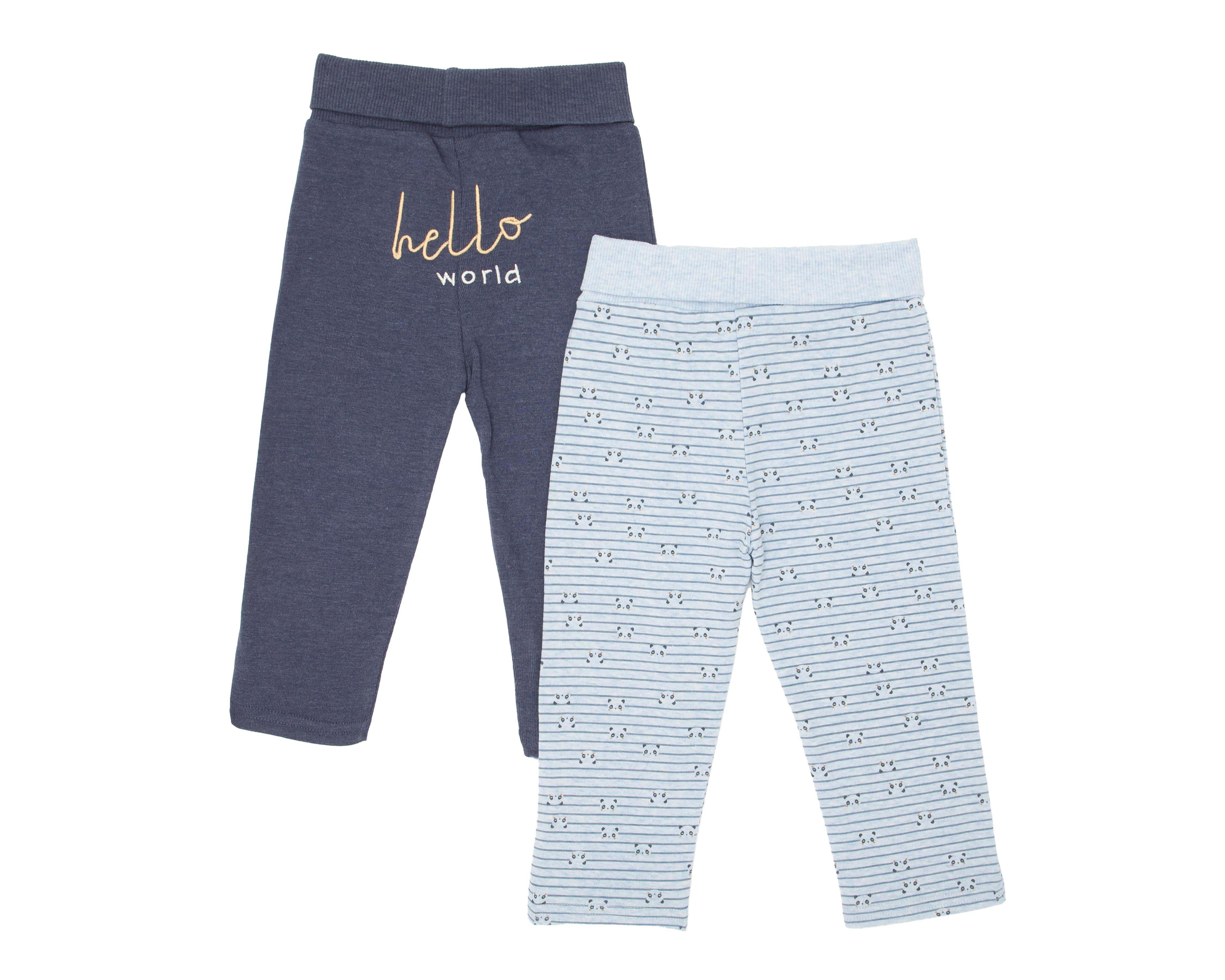 Foto 2 | Pantalón para Bebé Baby Colors 2 Piezas