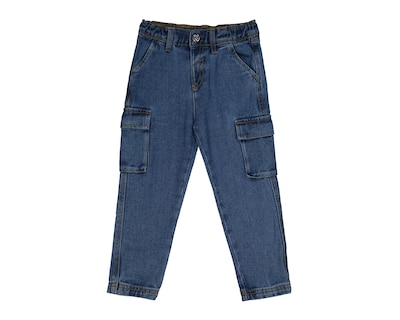 Foto 1 | Pantalón para Bebé Niño Baby Colors de Mezclilla