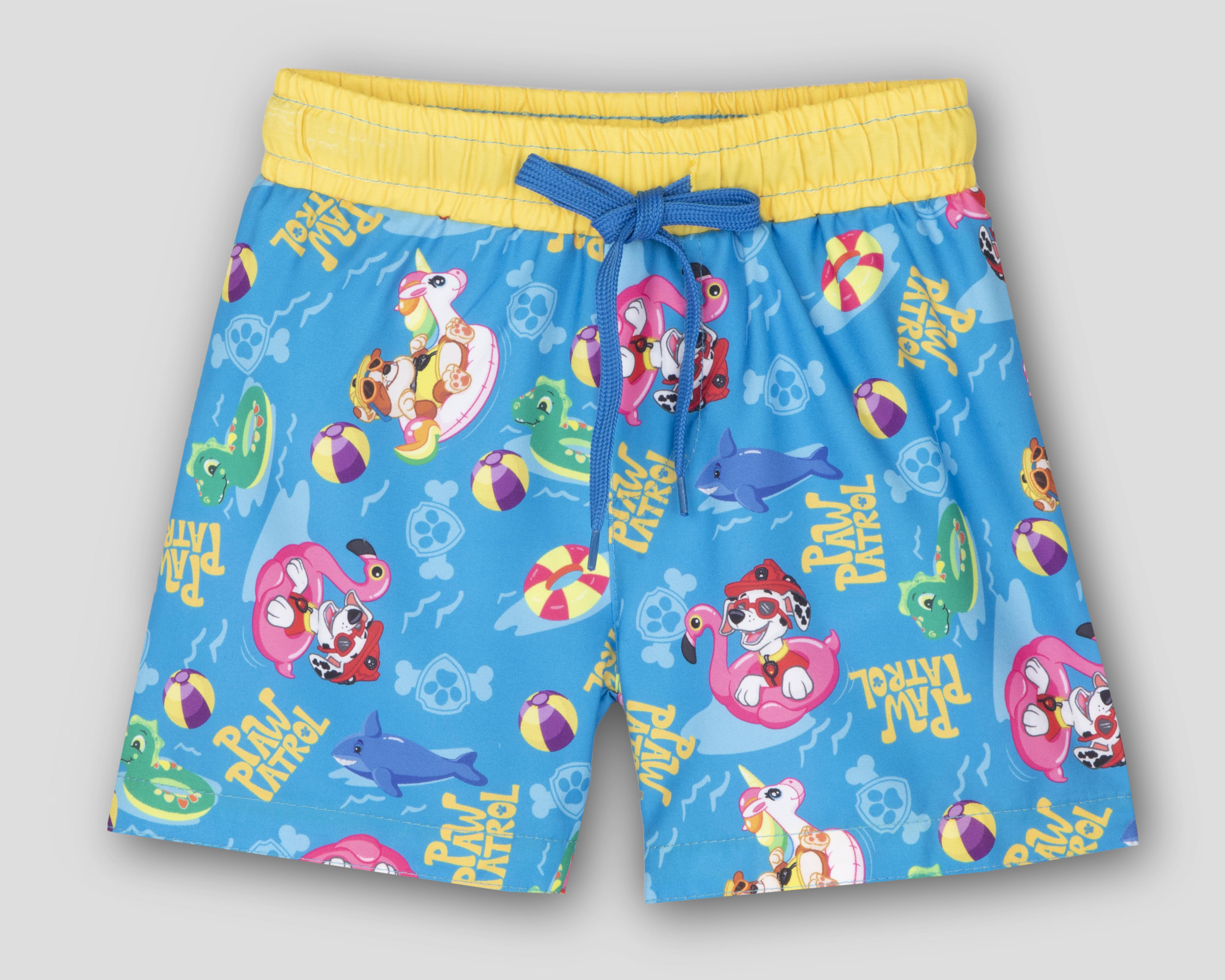 Foto 2 pulgar | Traje de Baño para Bebé Niño Paw Patrol Estampado