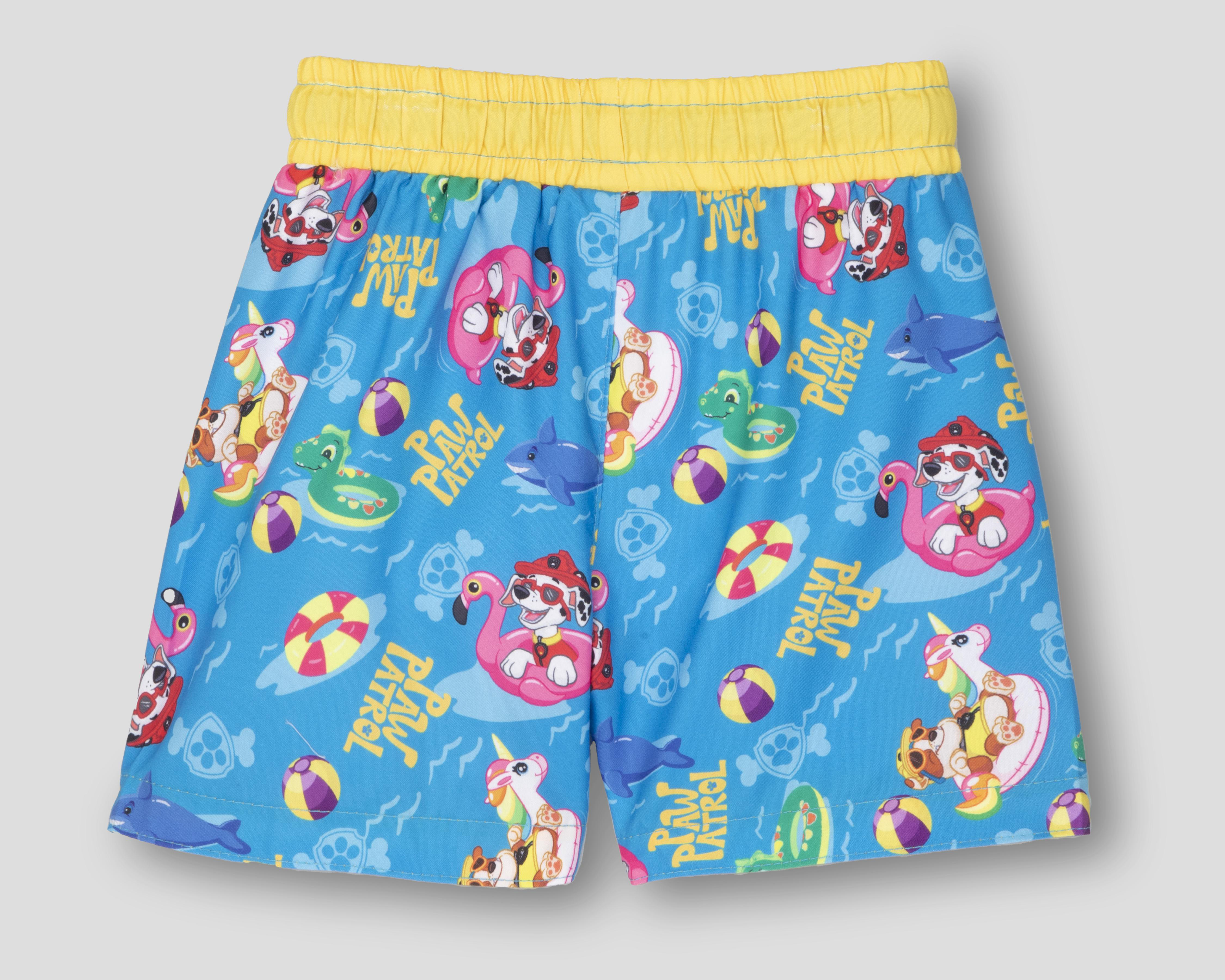 Foto 3 pulgar | Traje de Baño para Bebé Niño Paw Patrol Estampado