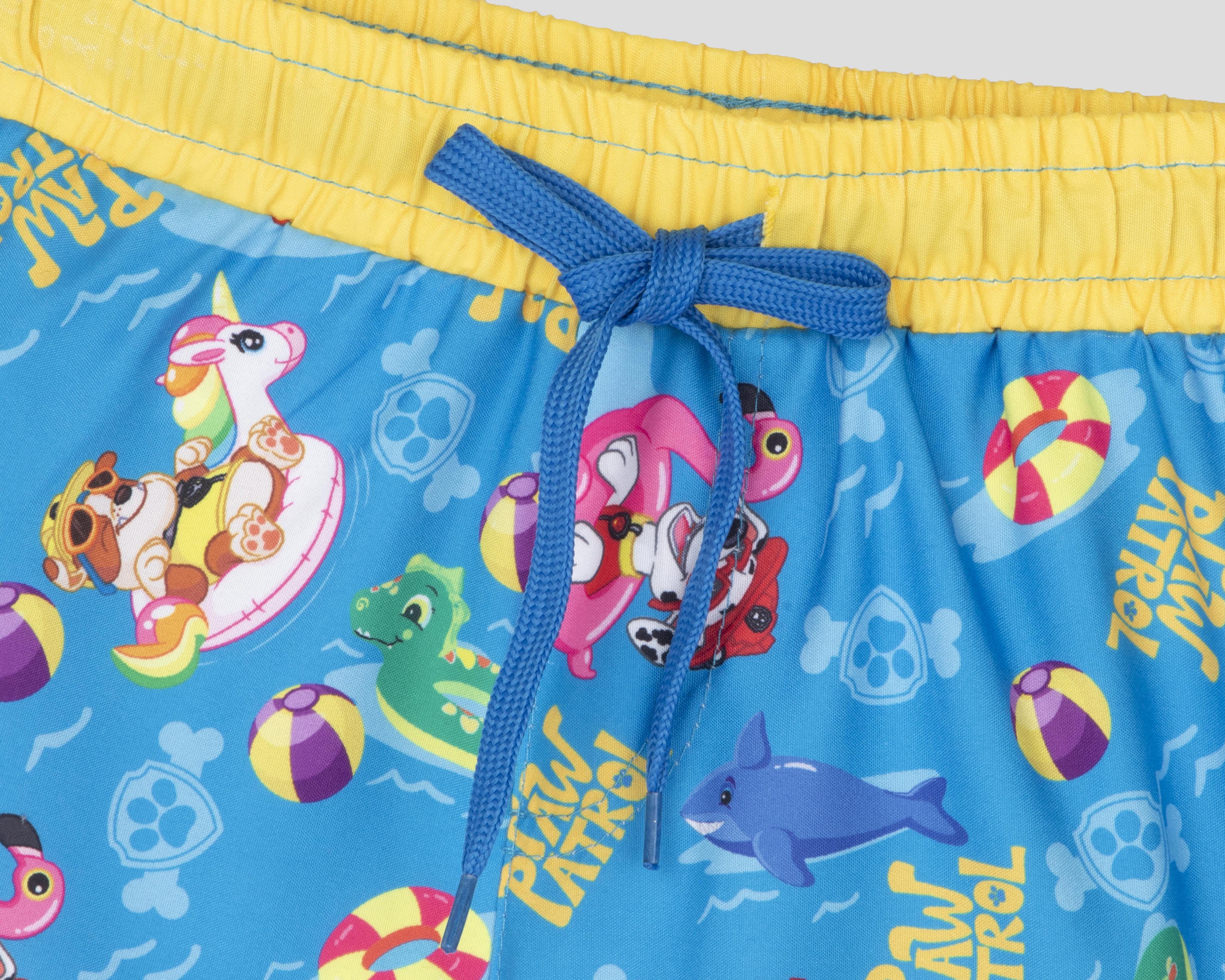 Foto 4 pulgar | Traje de Baño para Bebé Niño Paw Patrol Estampado