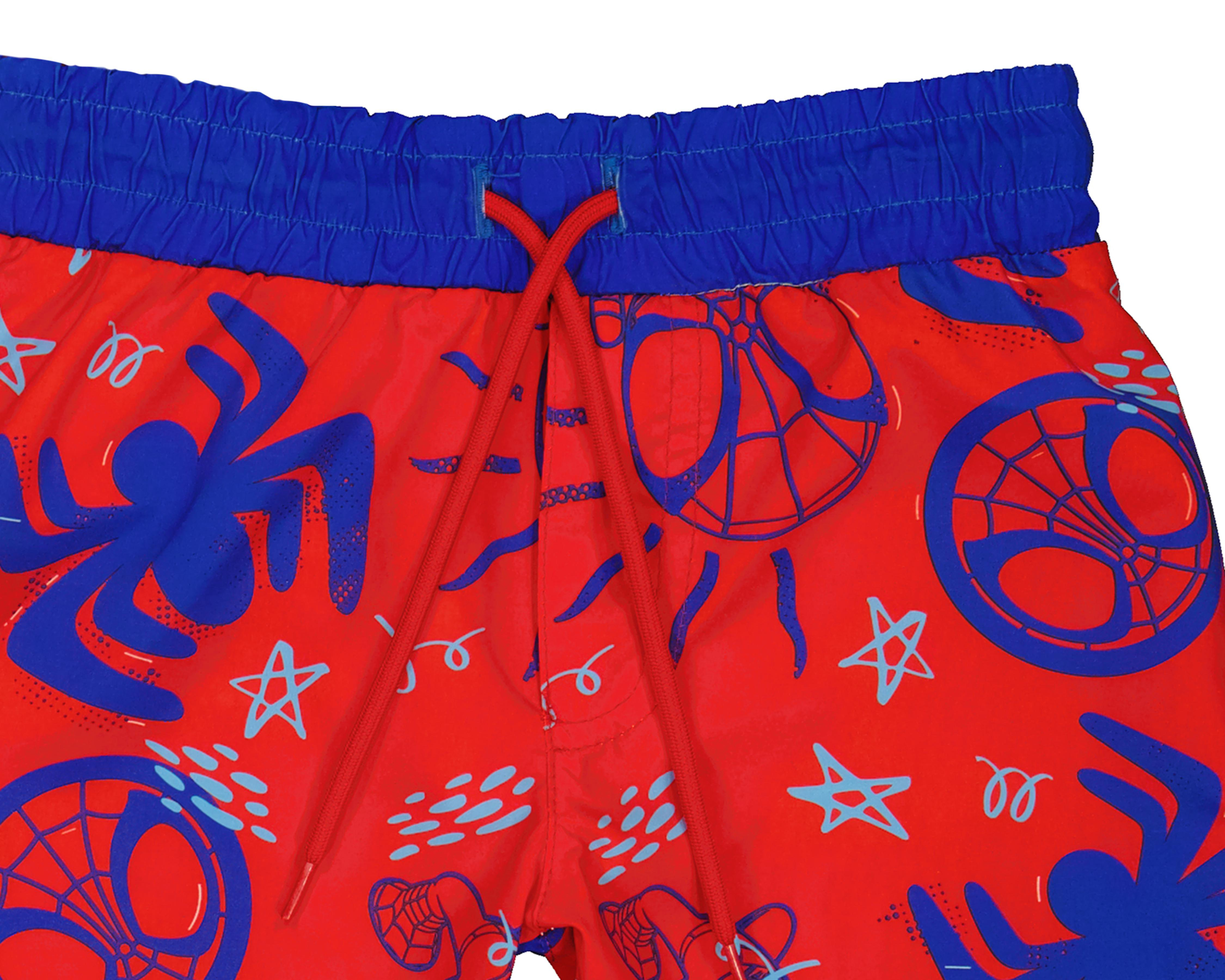 Foto 5 pulgar | Traje de Baño Spider-Man Estampado para Niño 2 Piezas