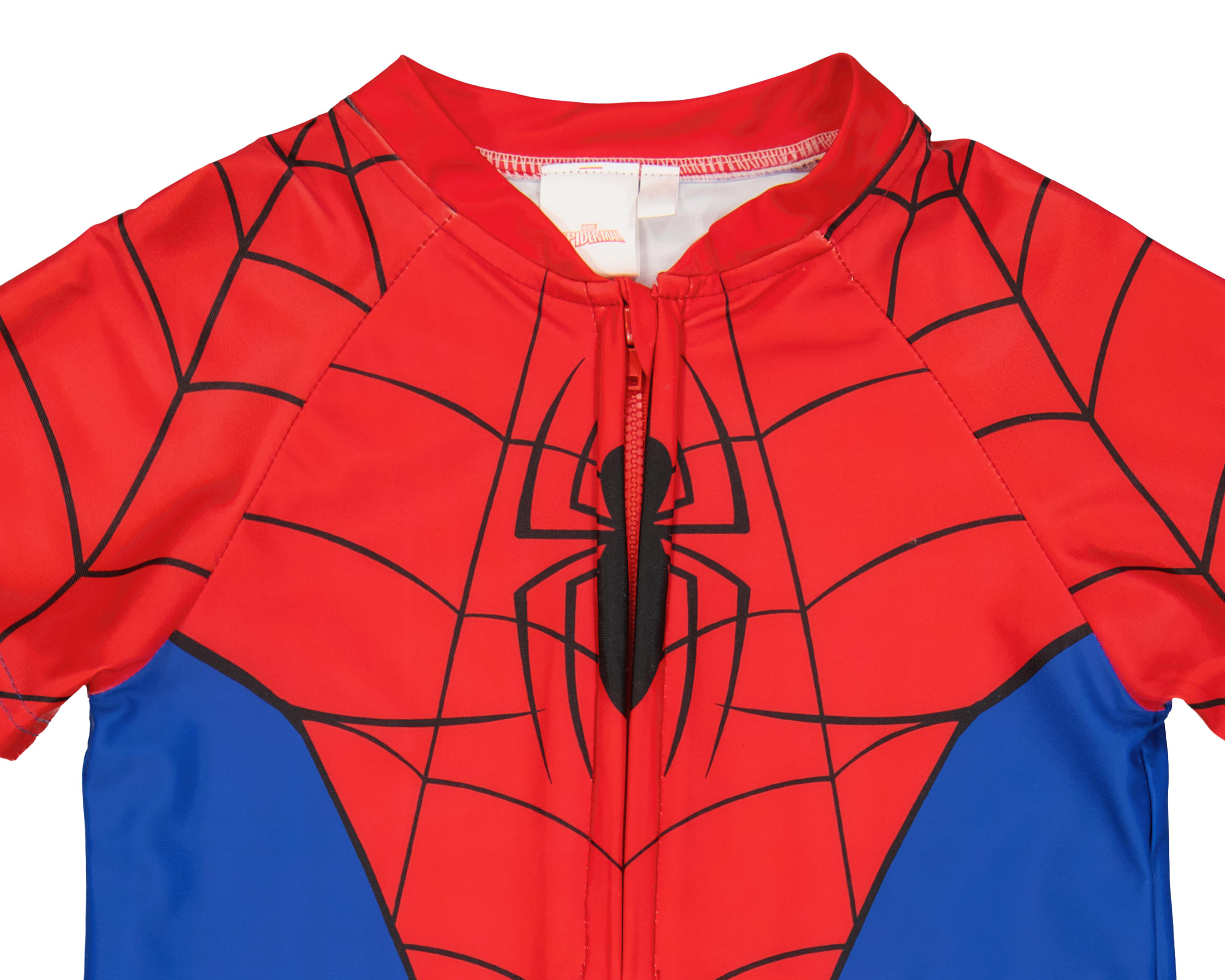 Foto 4 pulgar | Traje de Baño Spider-Man Estampado para Niño