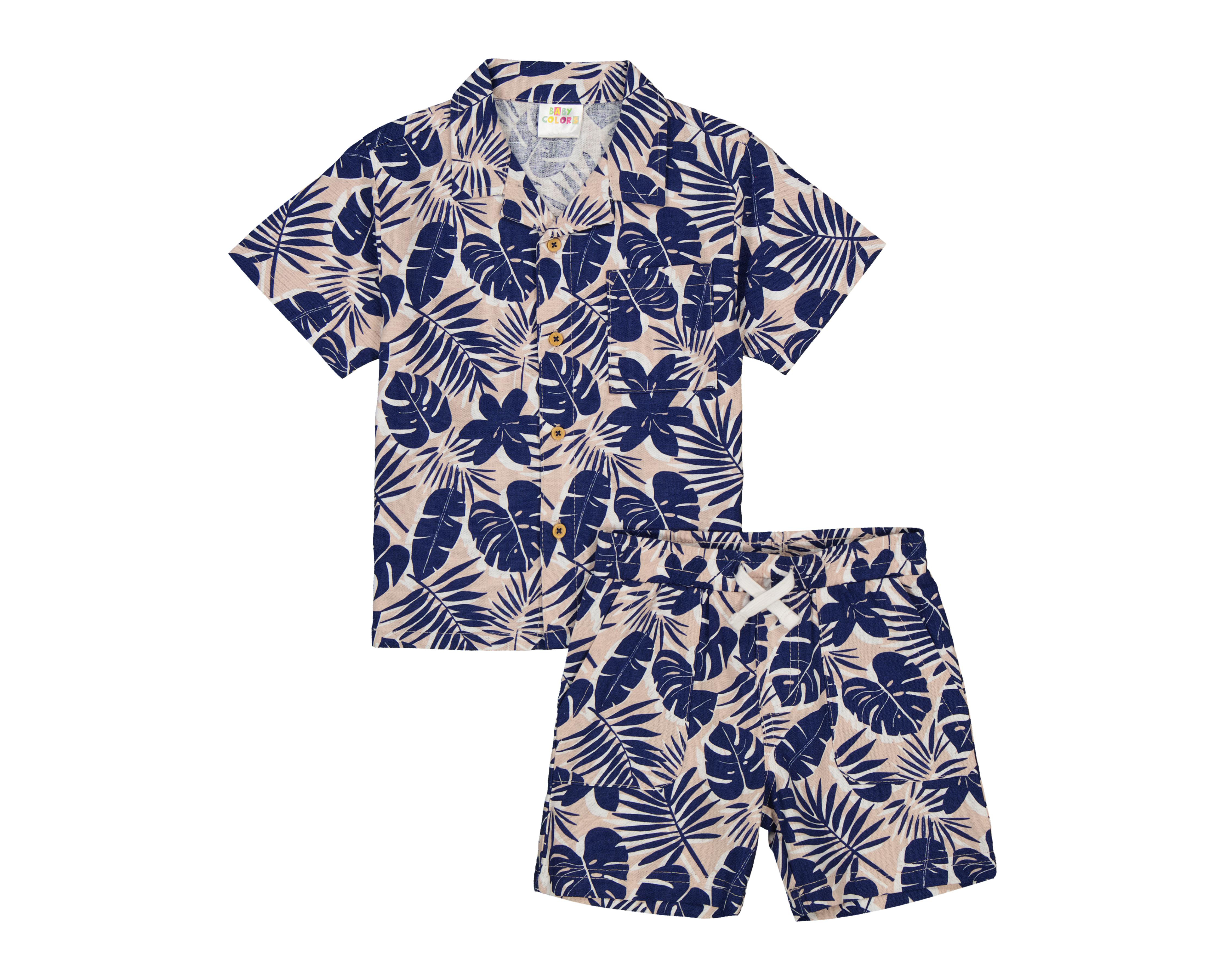 Short y Camisa para Bebé Niño Baby Colors $210