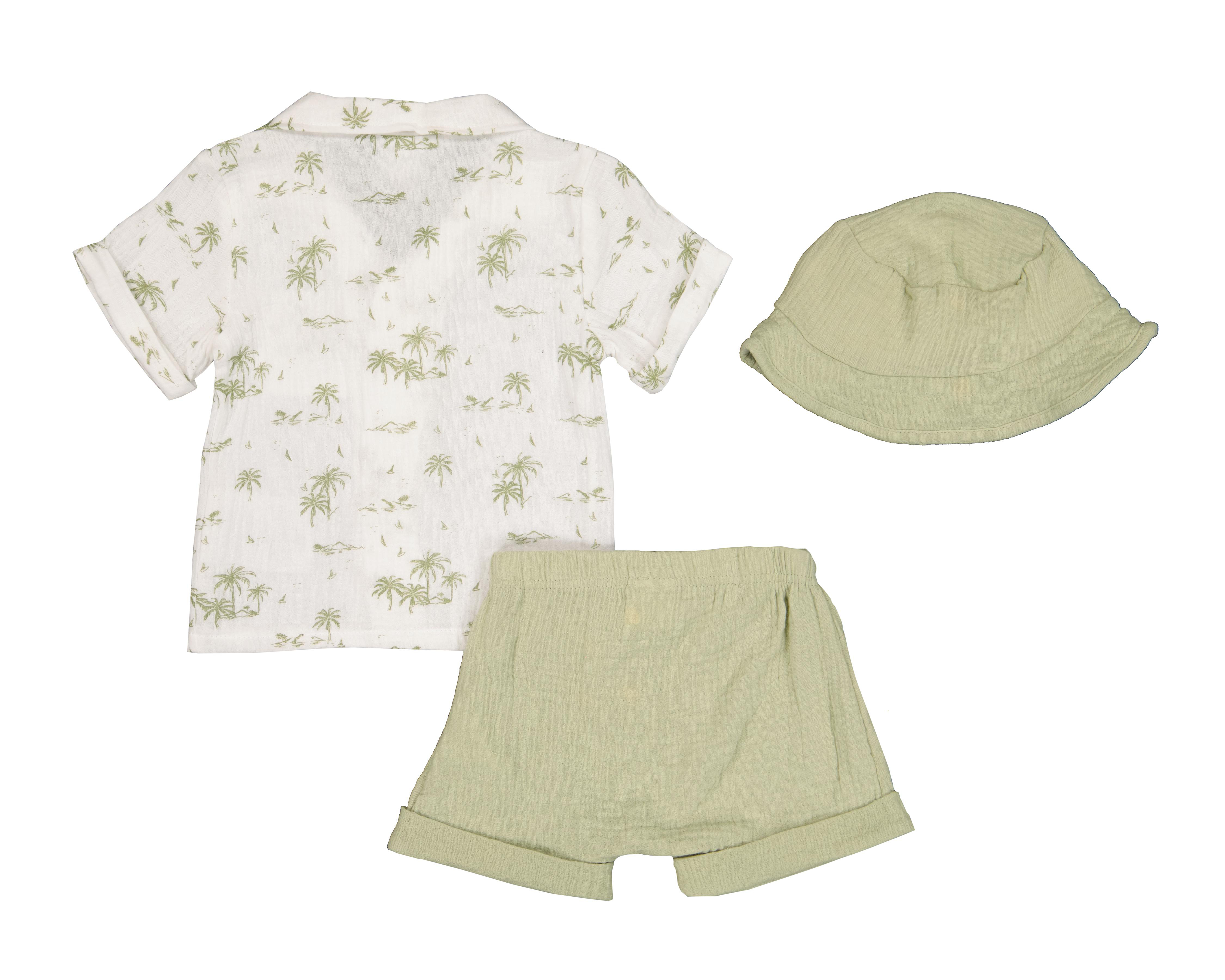 Foto 2 | Conjunto para Bebé Niño Baby Colors Estampado 3 Piezas