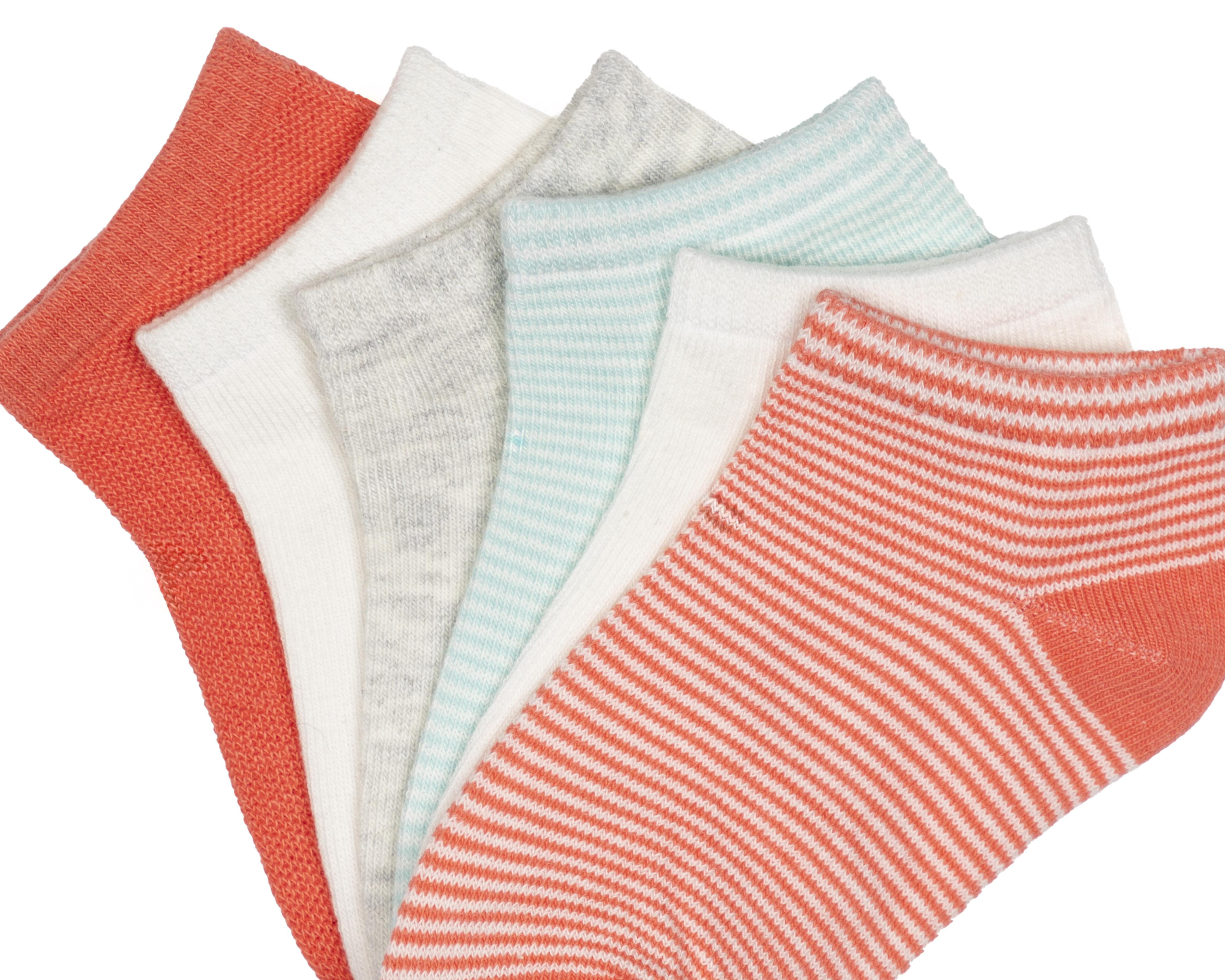 Foto 2 | Calcetines para Bebé Niña Baby Colors 6 Pares