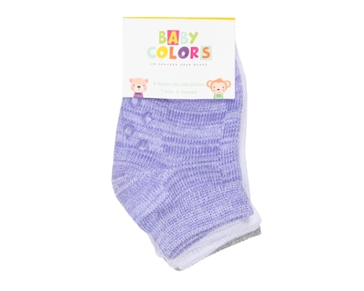 Foto 3 | Calcetines para Bebé Niña Baby Colors 6 Pares