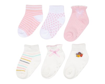 Foto 1 | Calcetines para Bebé Niña Baby Colors 6 Pares