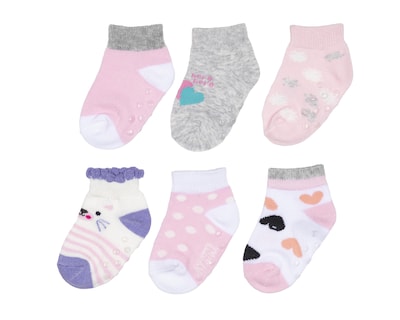 Foto 1 | Calcetines para Bebé Niña Baby Colors 6 Pares