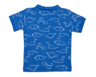 Foto 2 | Playera Polo para Bebé Niño Baby Colors Dinosaurios